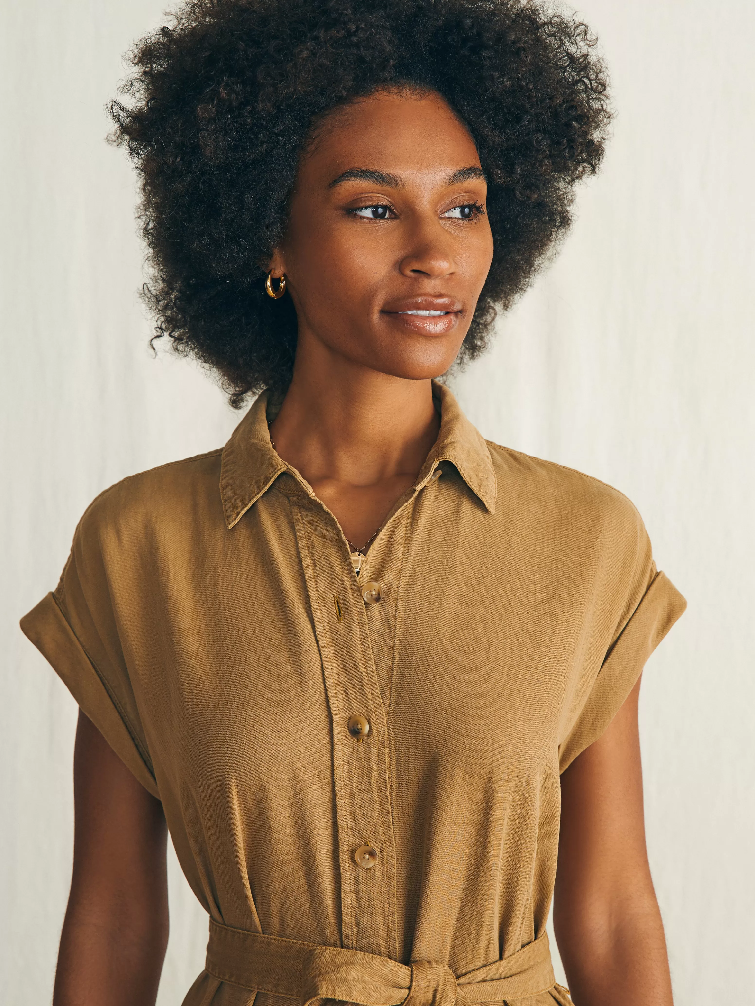 Arlie Shirtdress - | Faherty Brand Flash Sale