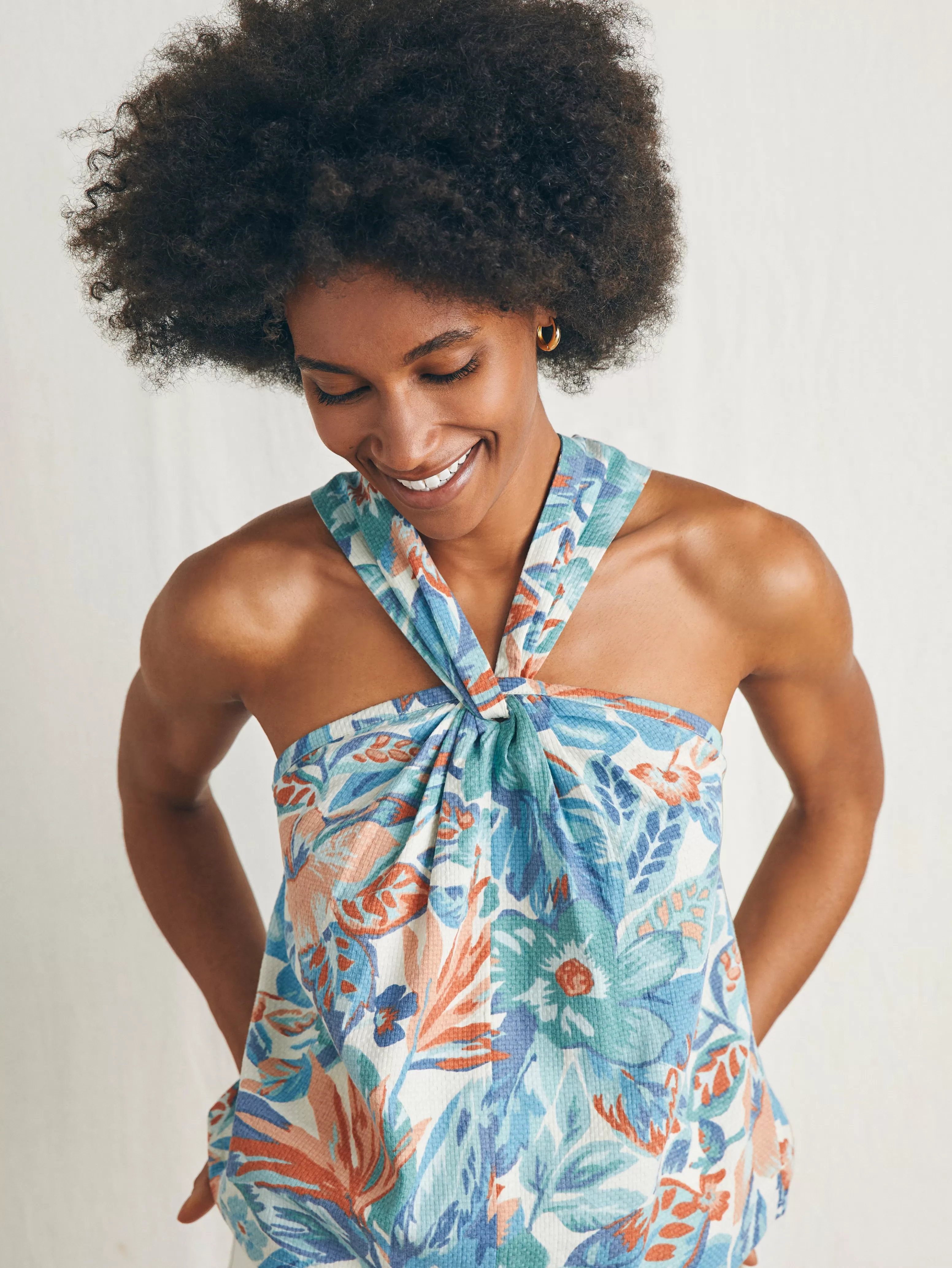 Bay Twist Top - | Faherty Brand Shop