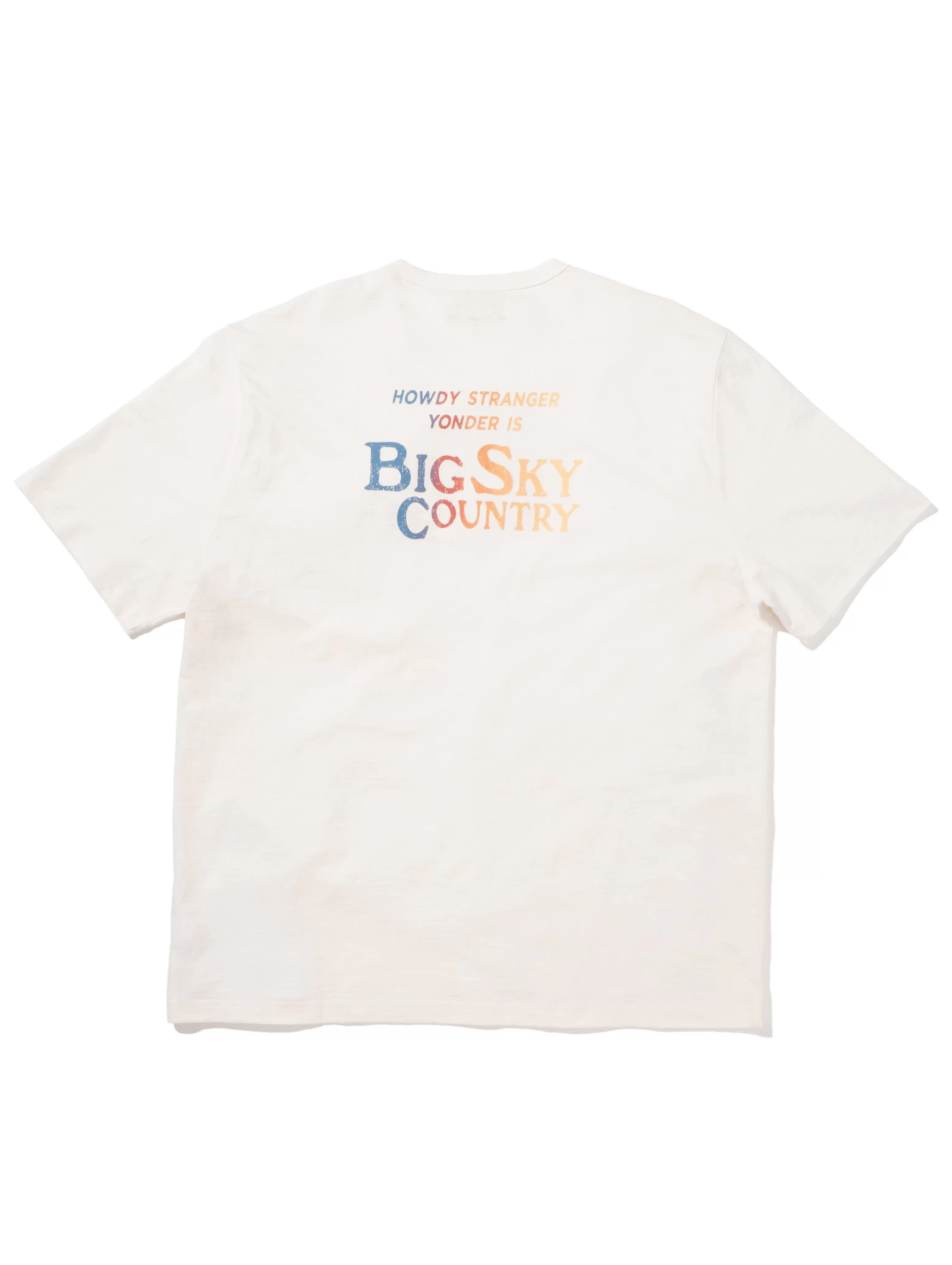 Big Sky Short-Sleeve Crew T-Shirt - | Faherty Brand Online