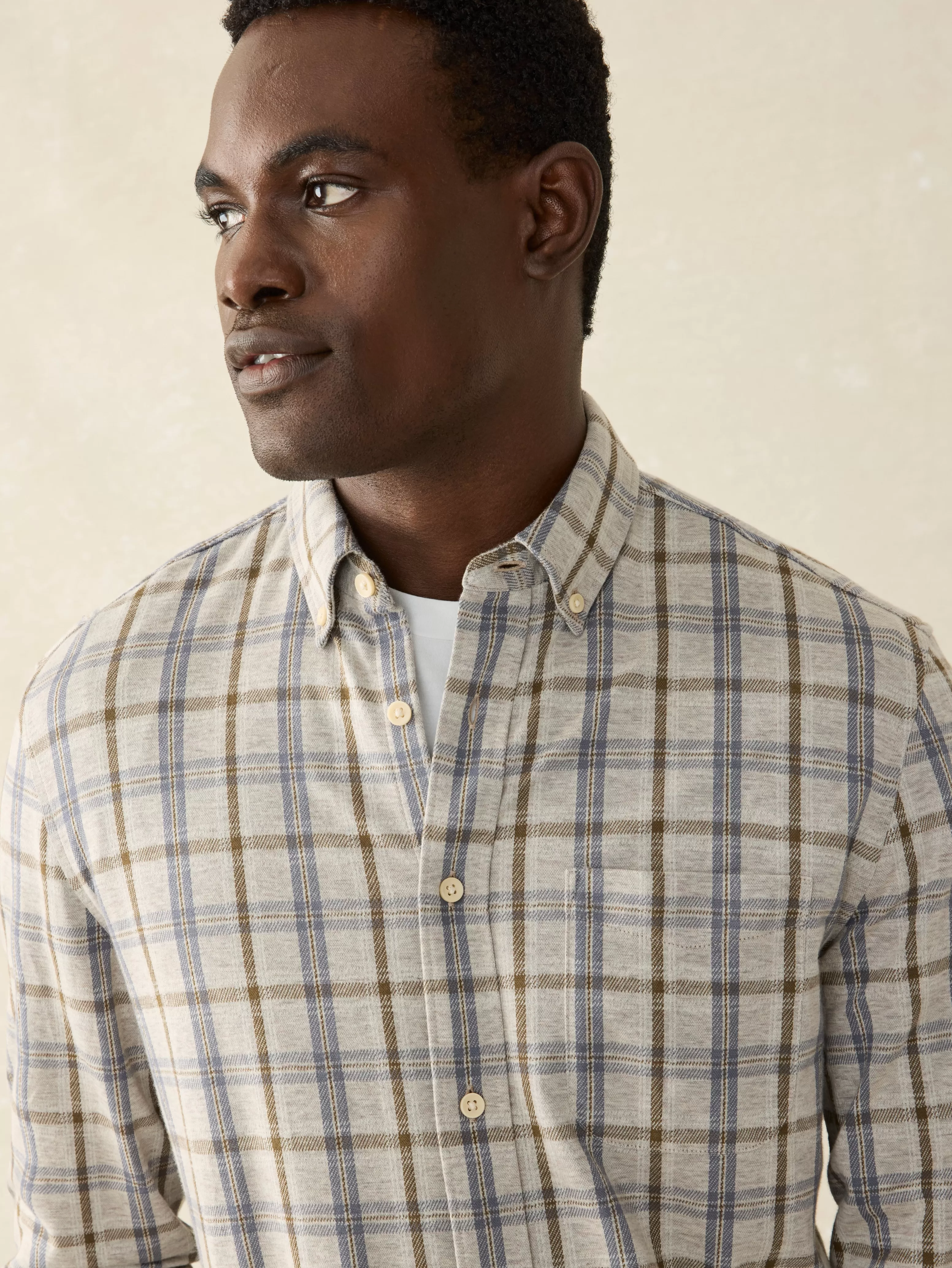 Coastline Knit Shirt - | Faherty Brand Hot