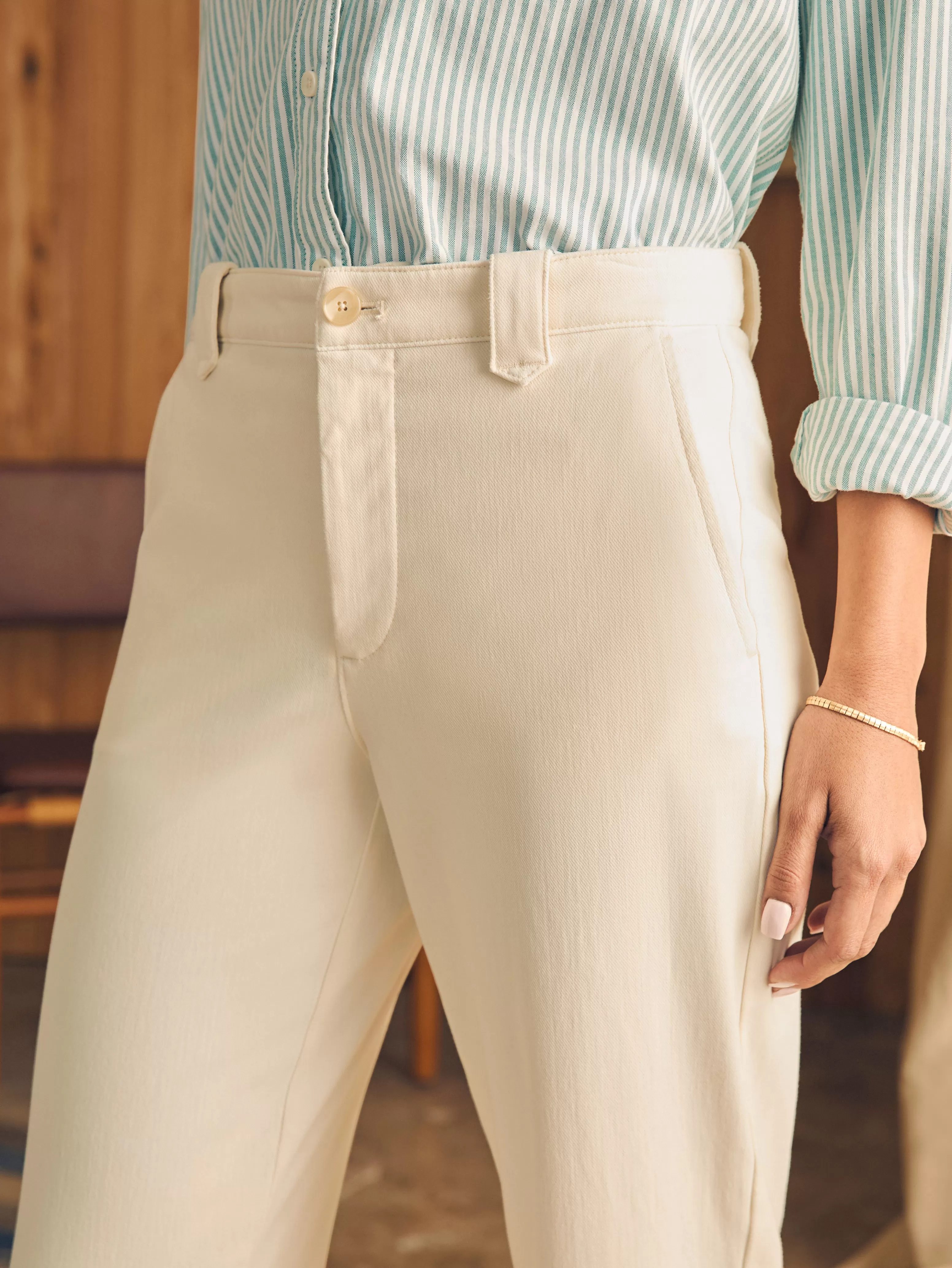 Coastline Stretch Chino - | Faherty Brand Sale