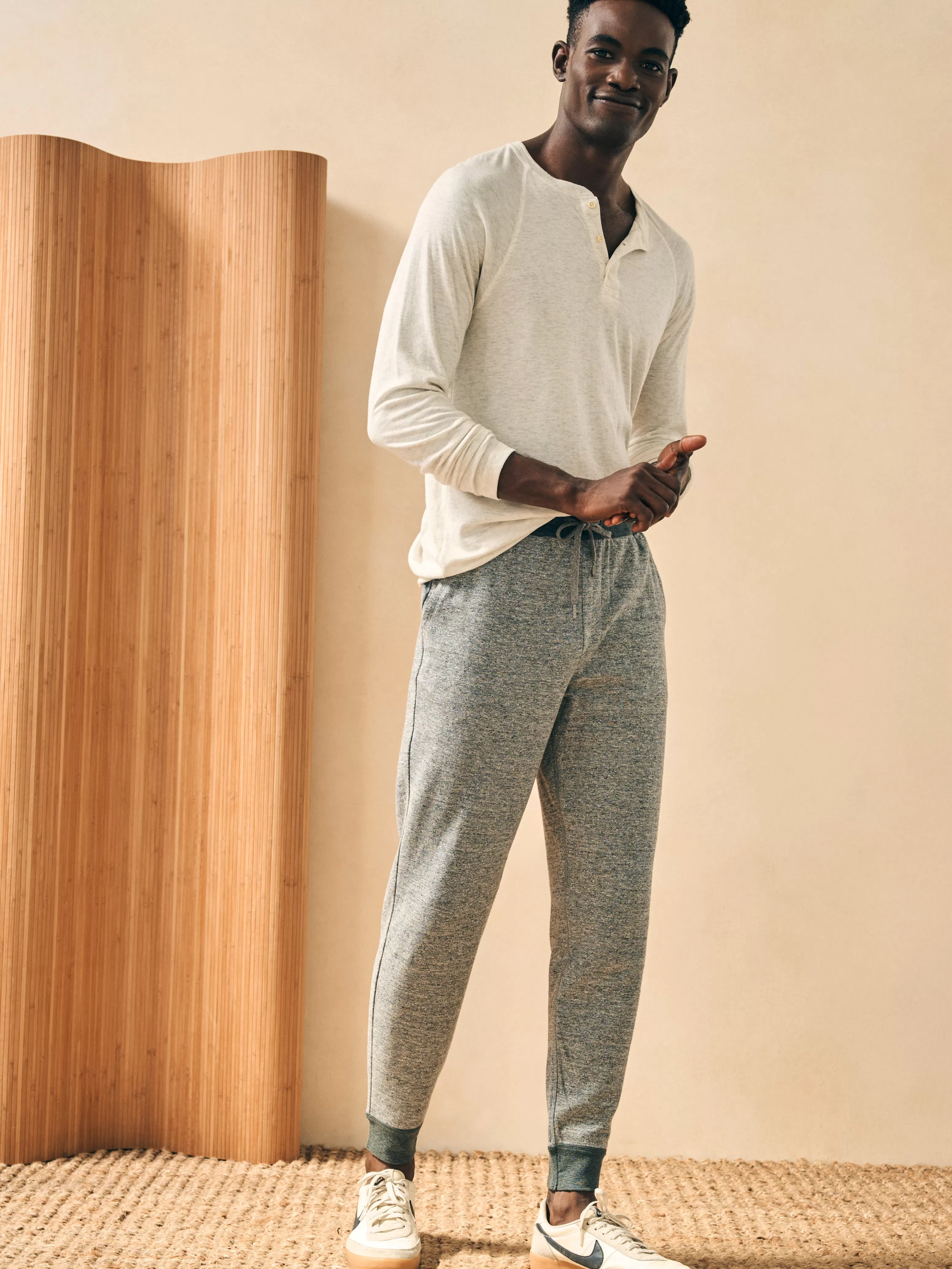 Double Knit Sweatpant - | Faherty Brand New