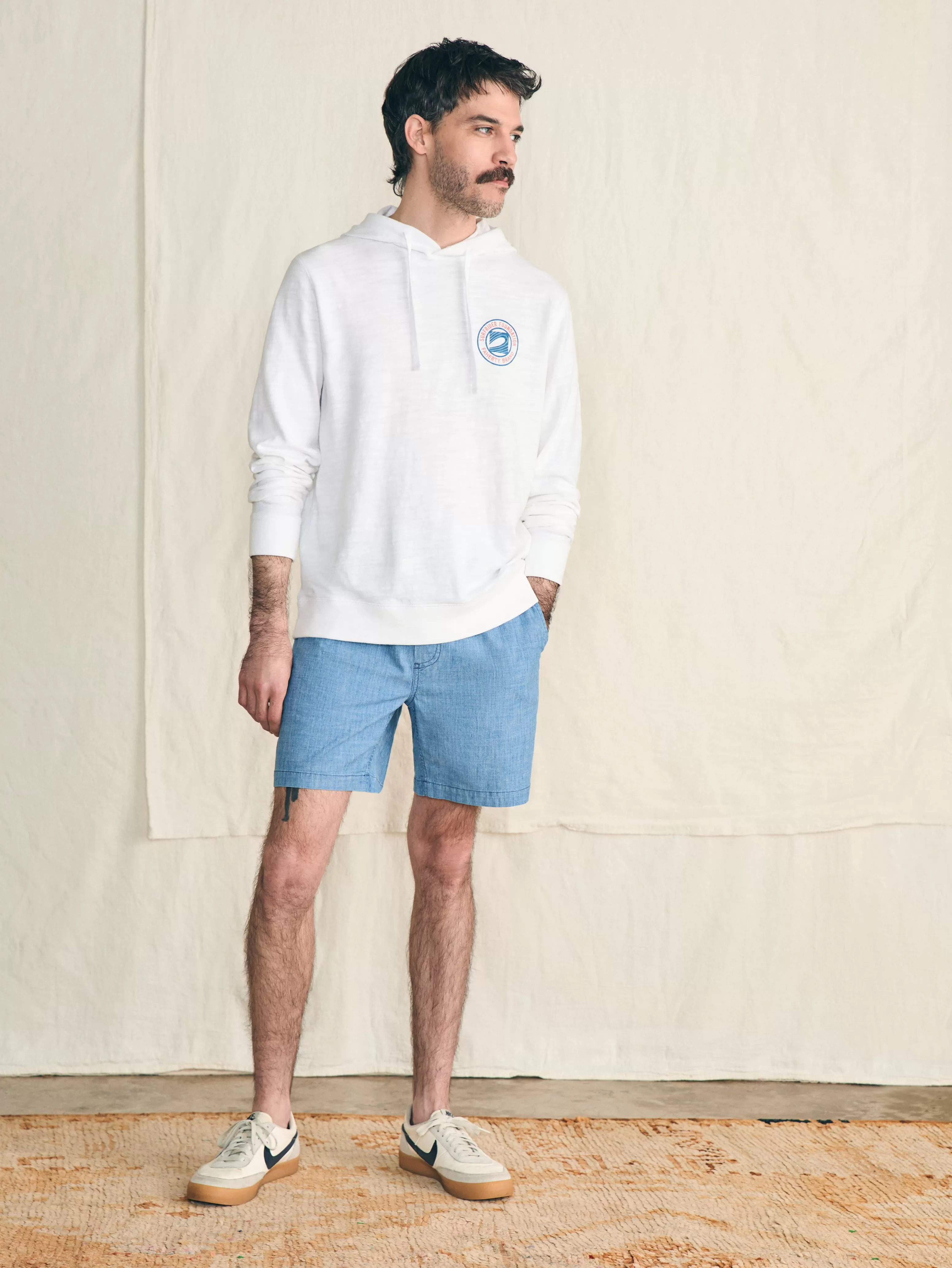 Essential Chambray Short (6.5" Inseam) - | Faherty Brand Best Sale