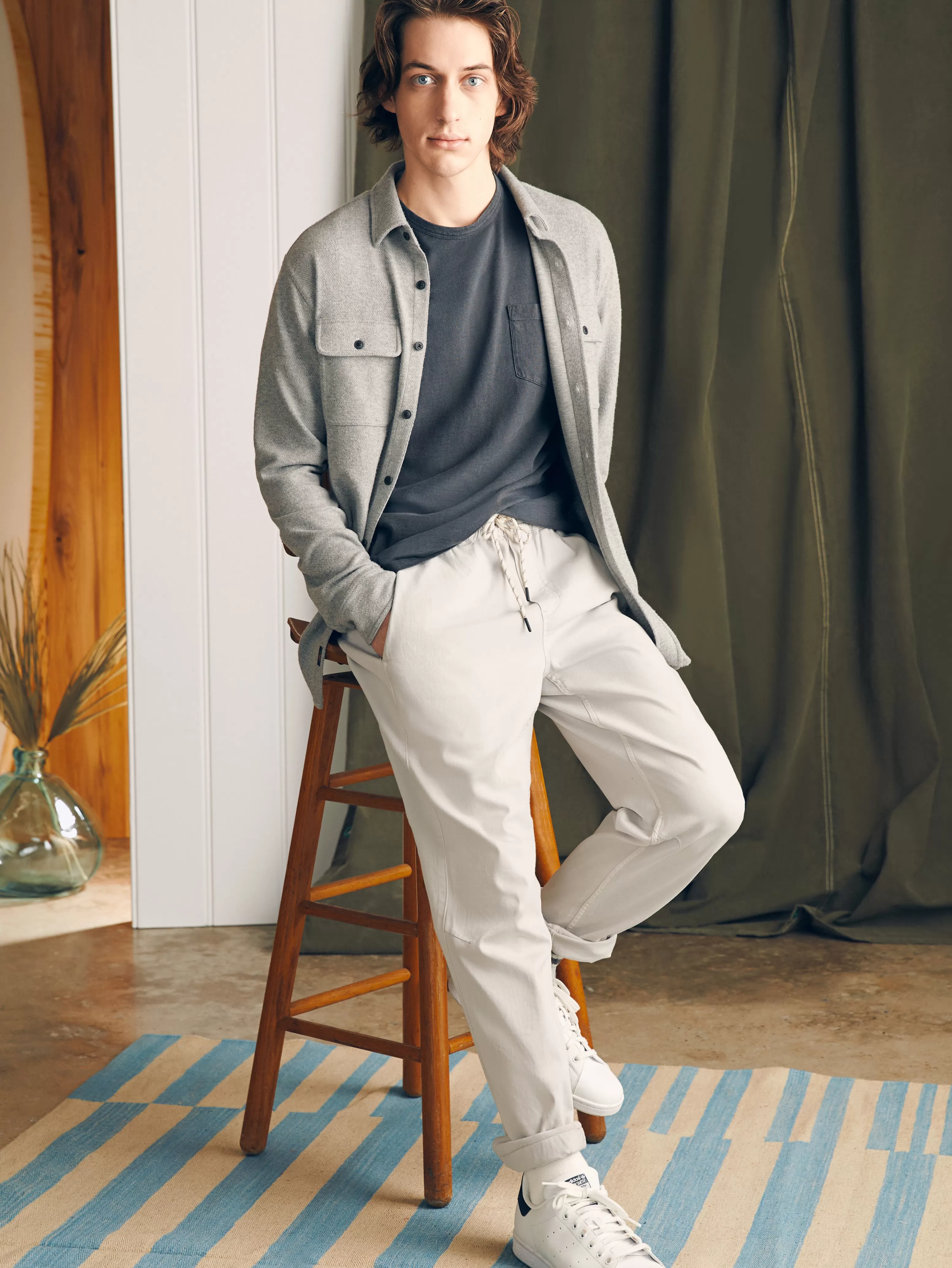 Essential Drawstring Pant - | Faherty Brand Discount