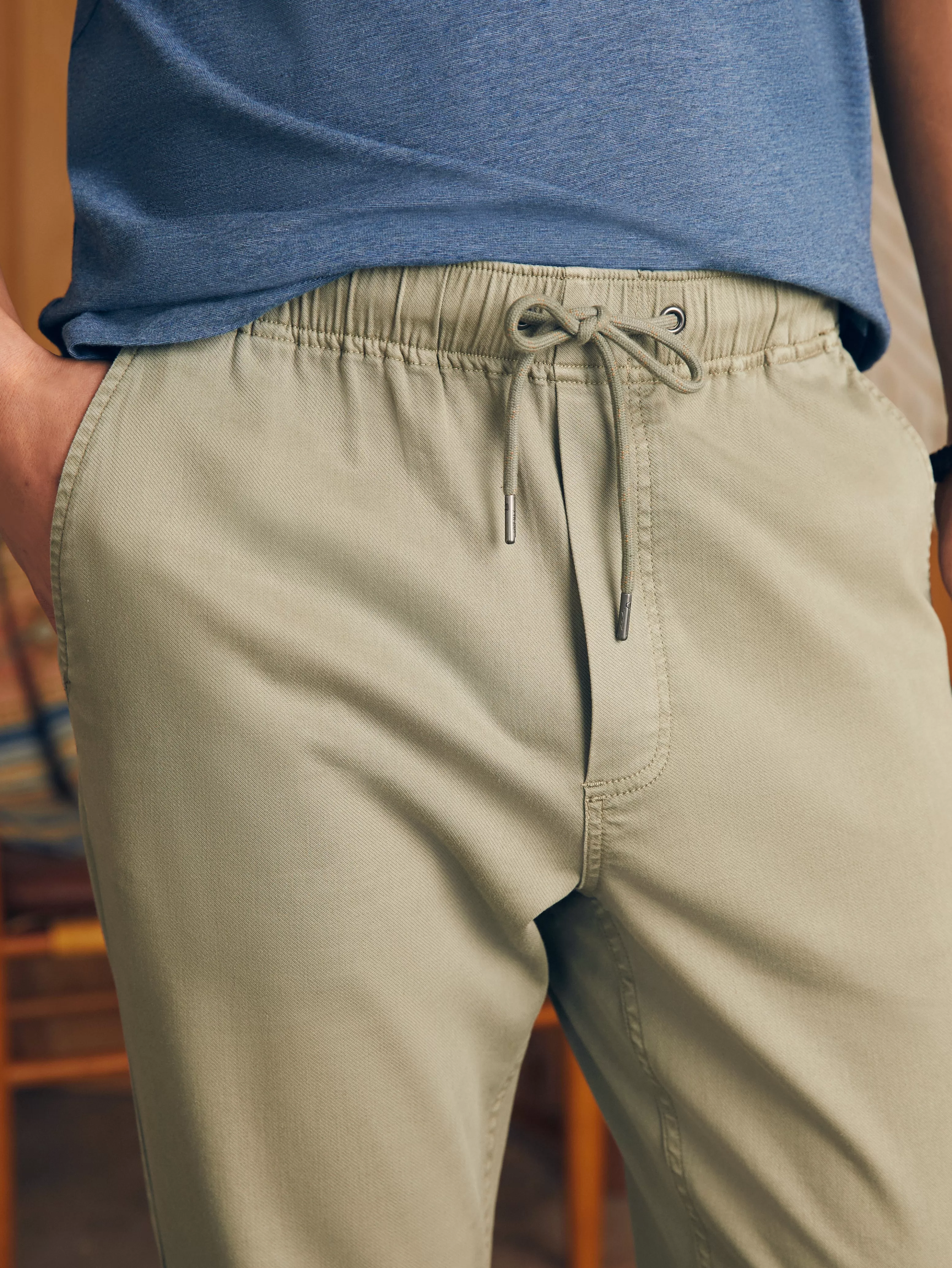 Essential Drawstring Pant - | Faherty Brand Store