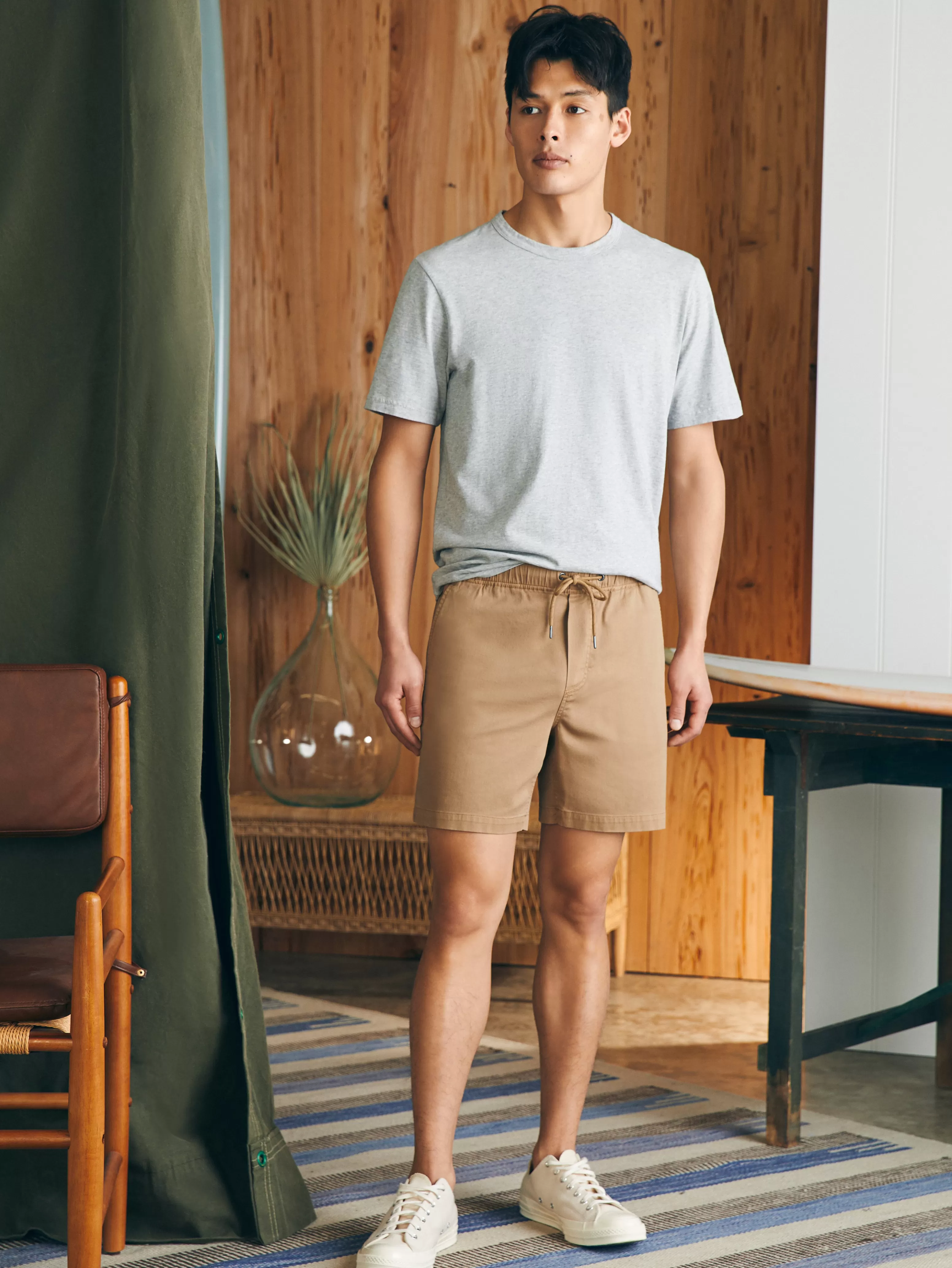 Essential Drawstring Short (6.5" Inseam) - | Faherty Brand Online