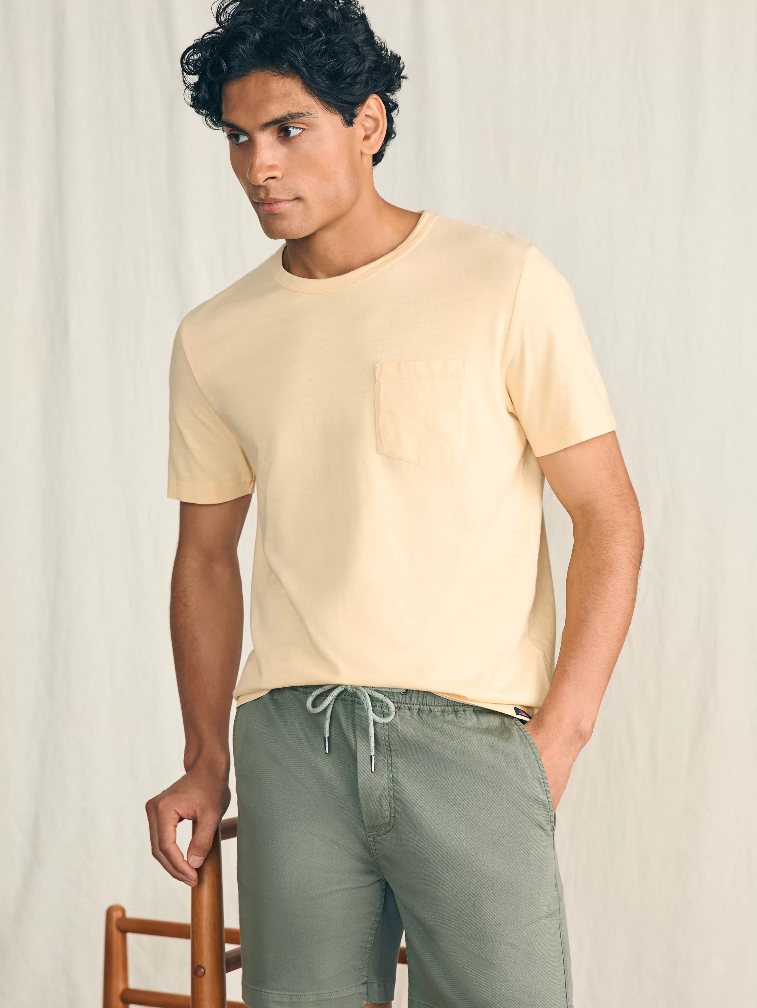 Essential Drawstring Short (6.5" Inseam) - | Faherty Brand Store