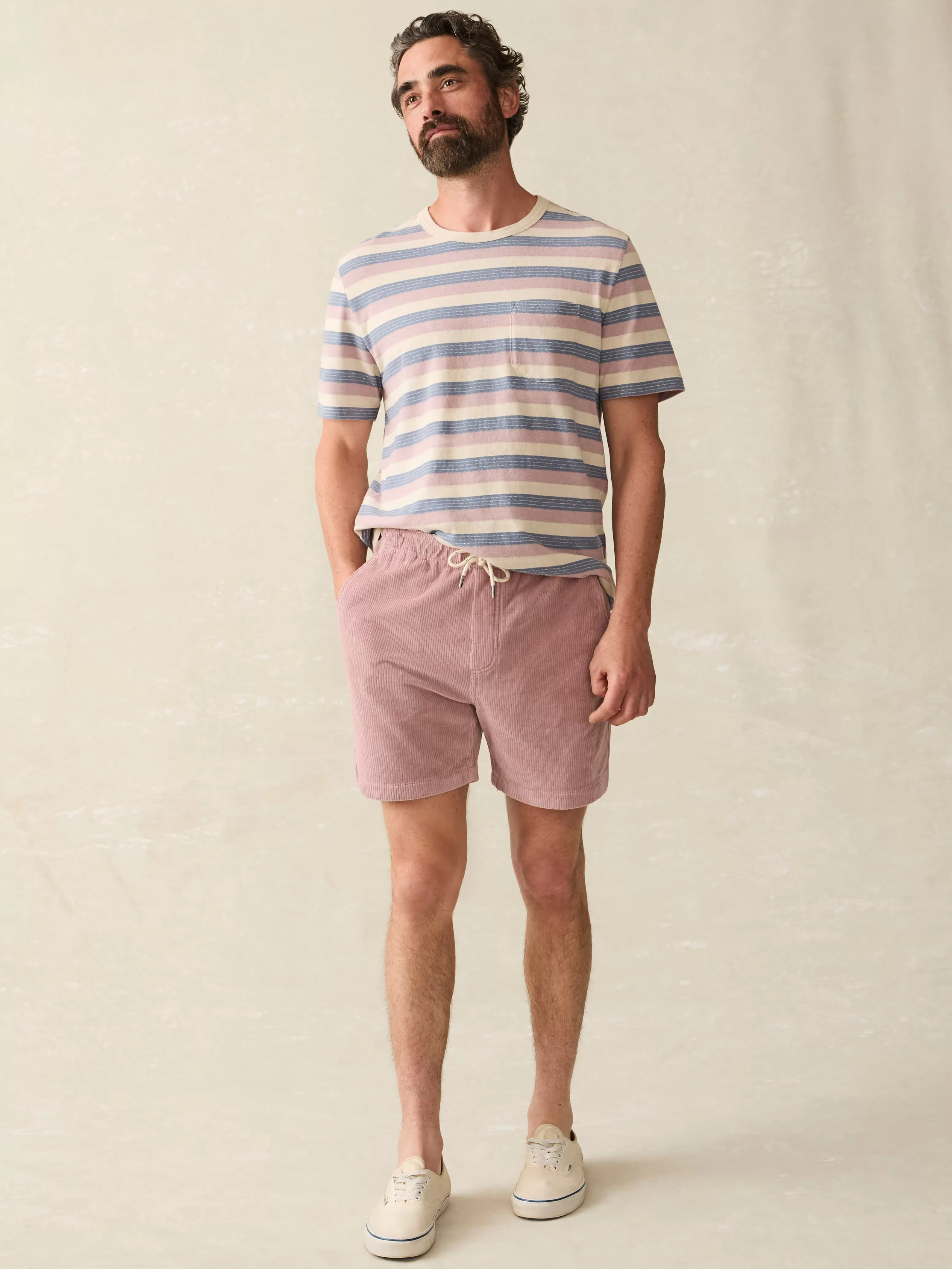 Essential Italian Knit Cord Short (6" Inseam) - | Faherty Brand Store