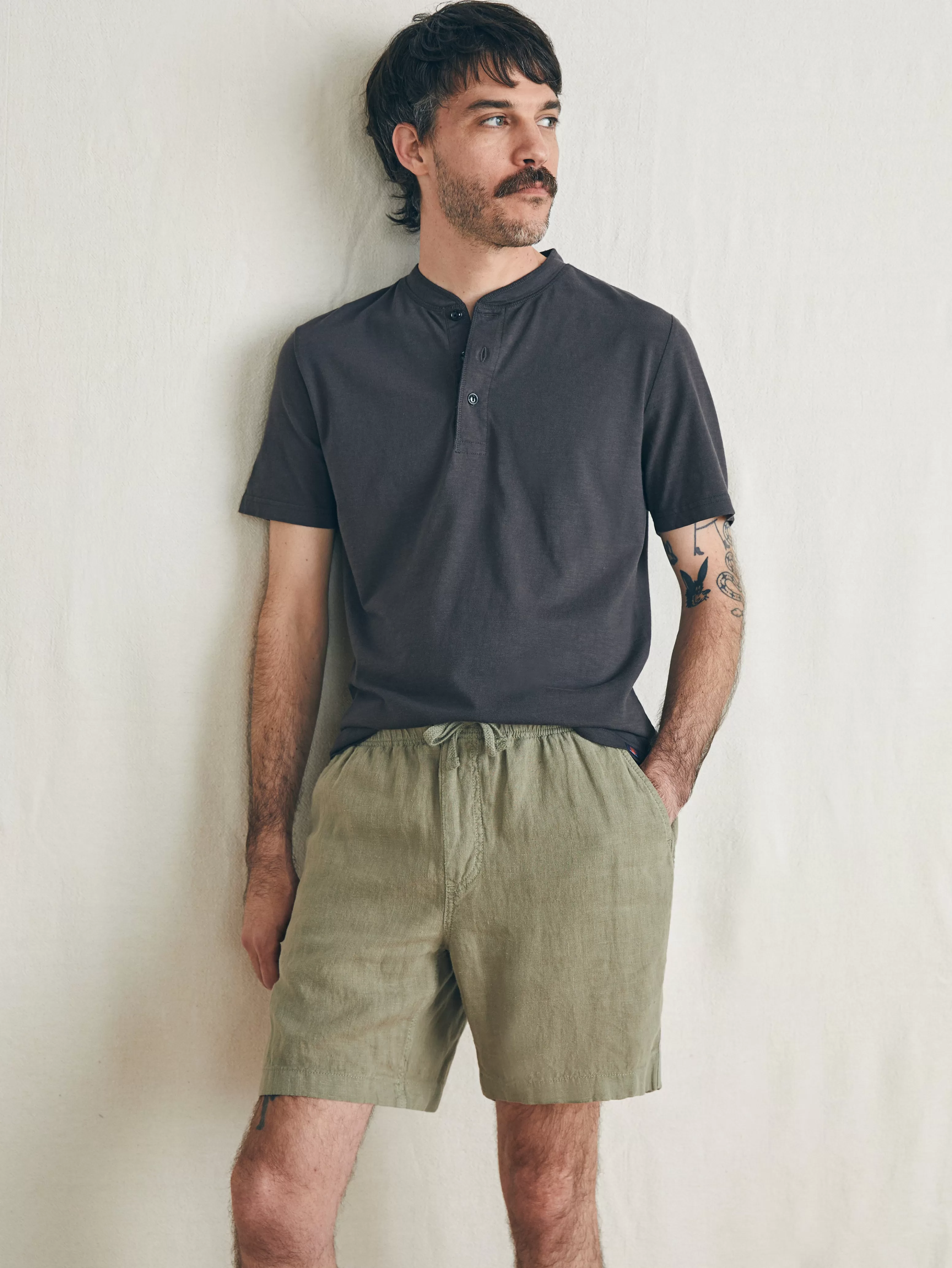 Essential Linen Short (6.5" Inseam) - | Faherty Brand Outlet