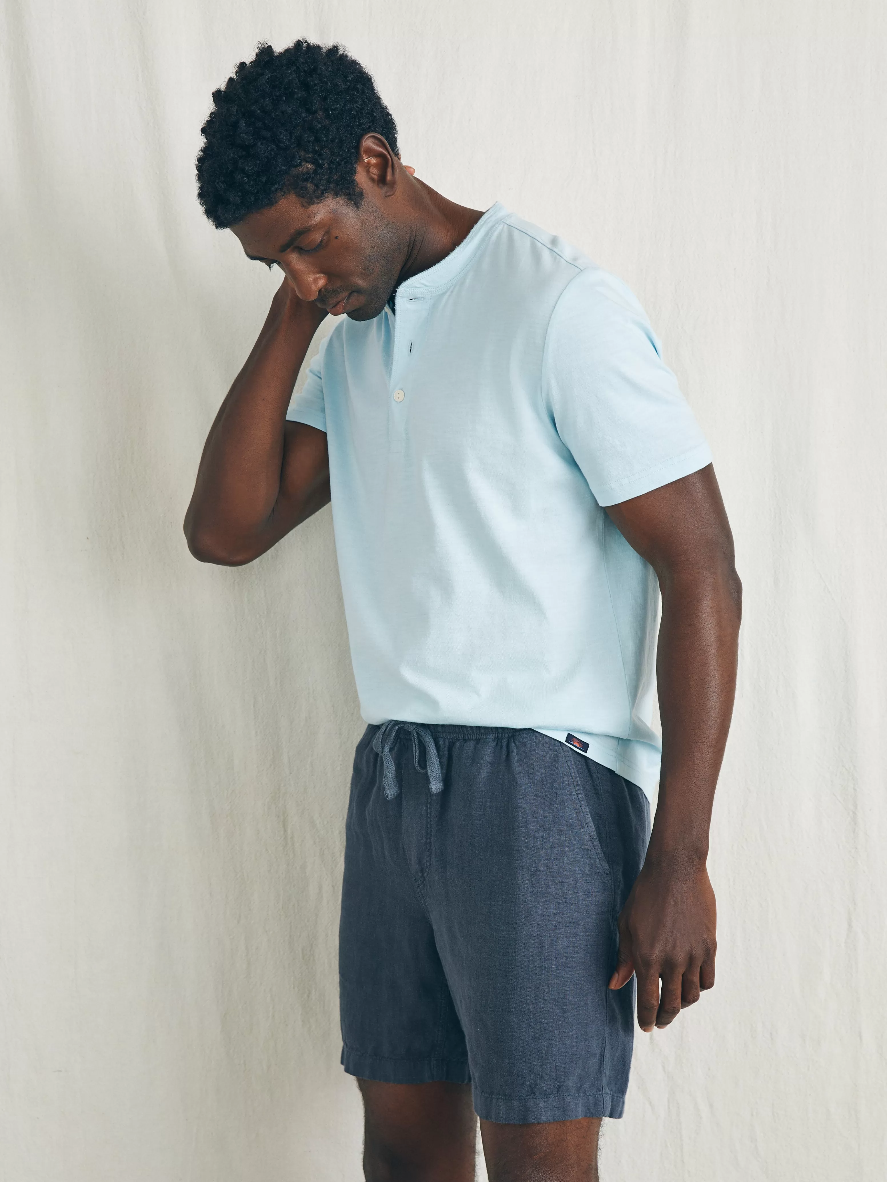 Essential Linen Short (6.5" Inseam) - | Faherty Brand Clearance