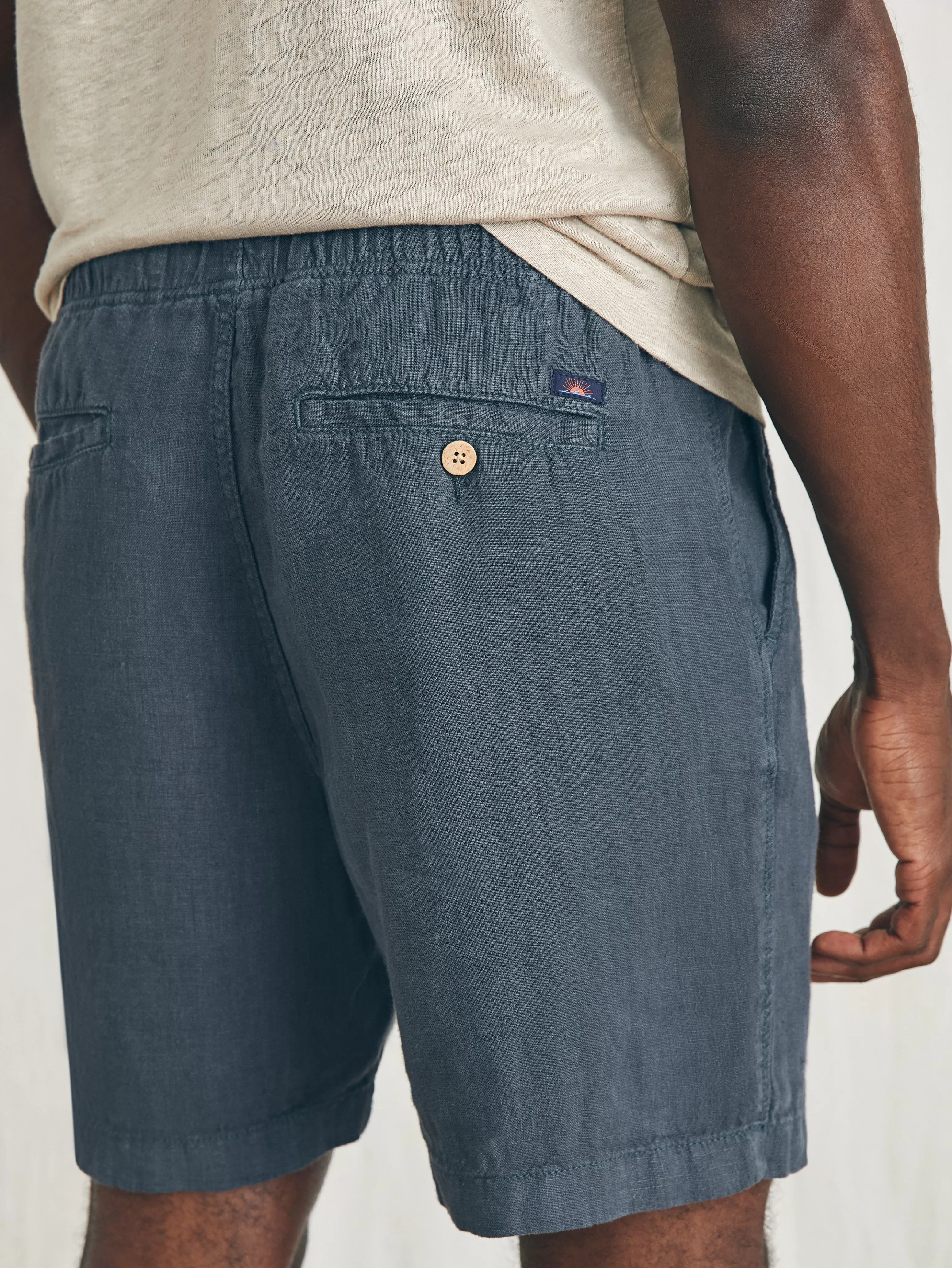 Essential Linen Short (6.5" Inseam) - | Faherty Brand Cheap