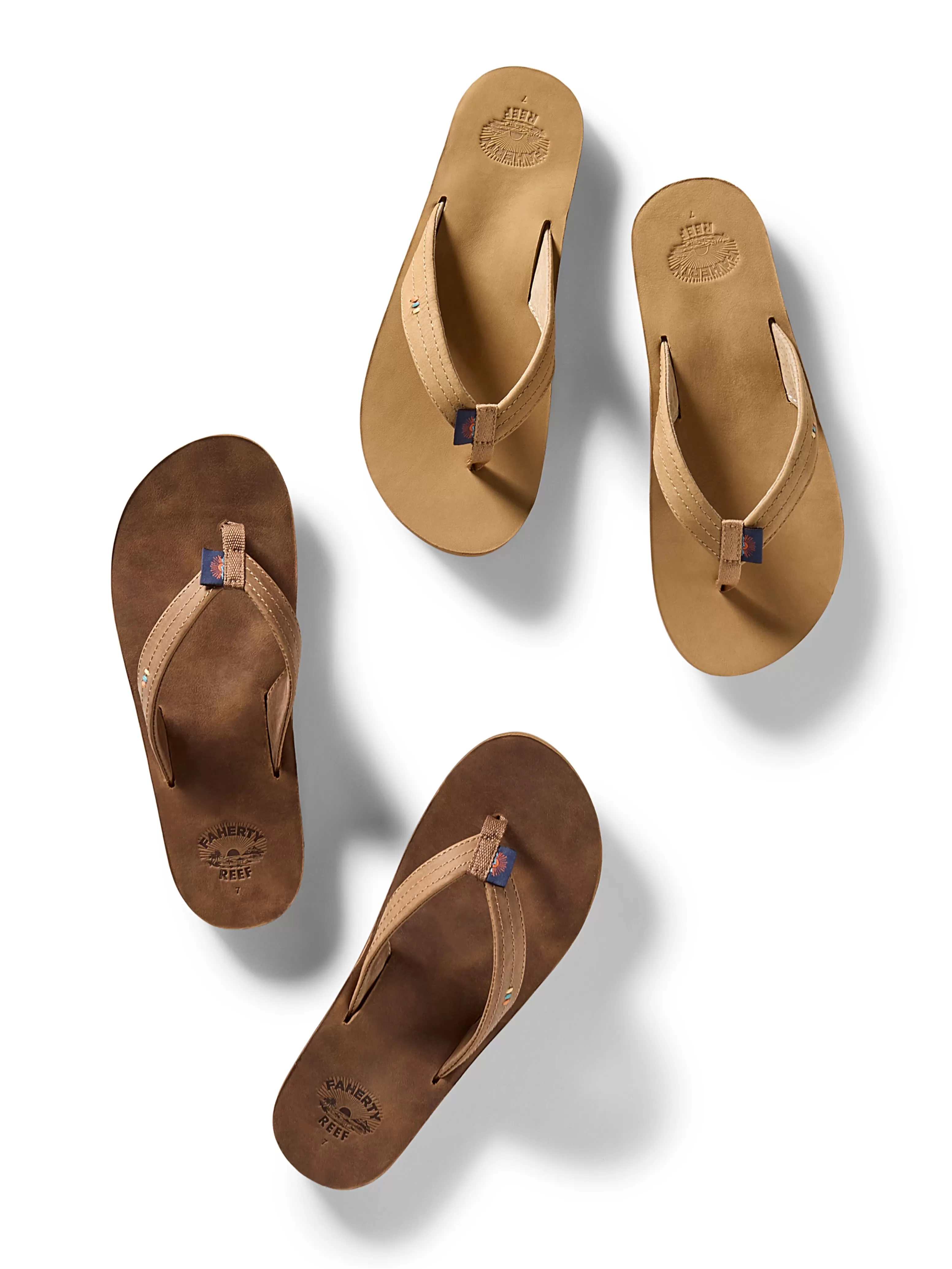 Faherty X REEF Women's Drift Away Flip Flop - | Faherty Brand Hot