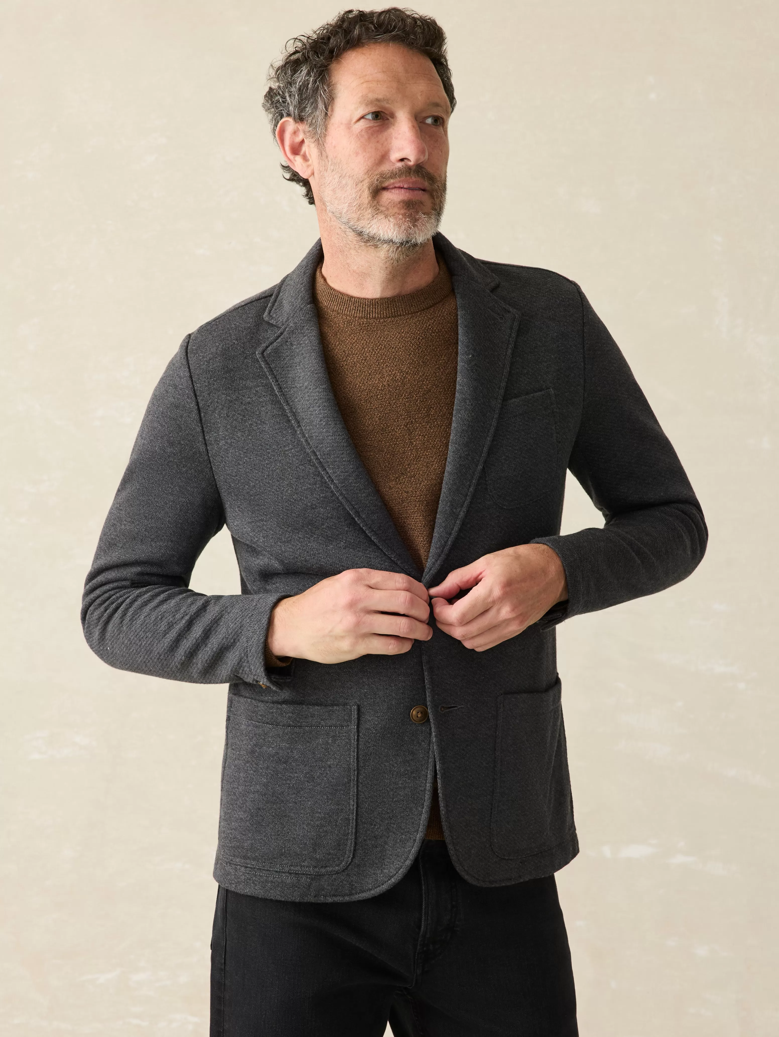 Inlet Knit Blazer - | Faherty Brand Clearance