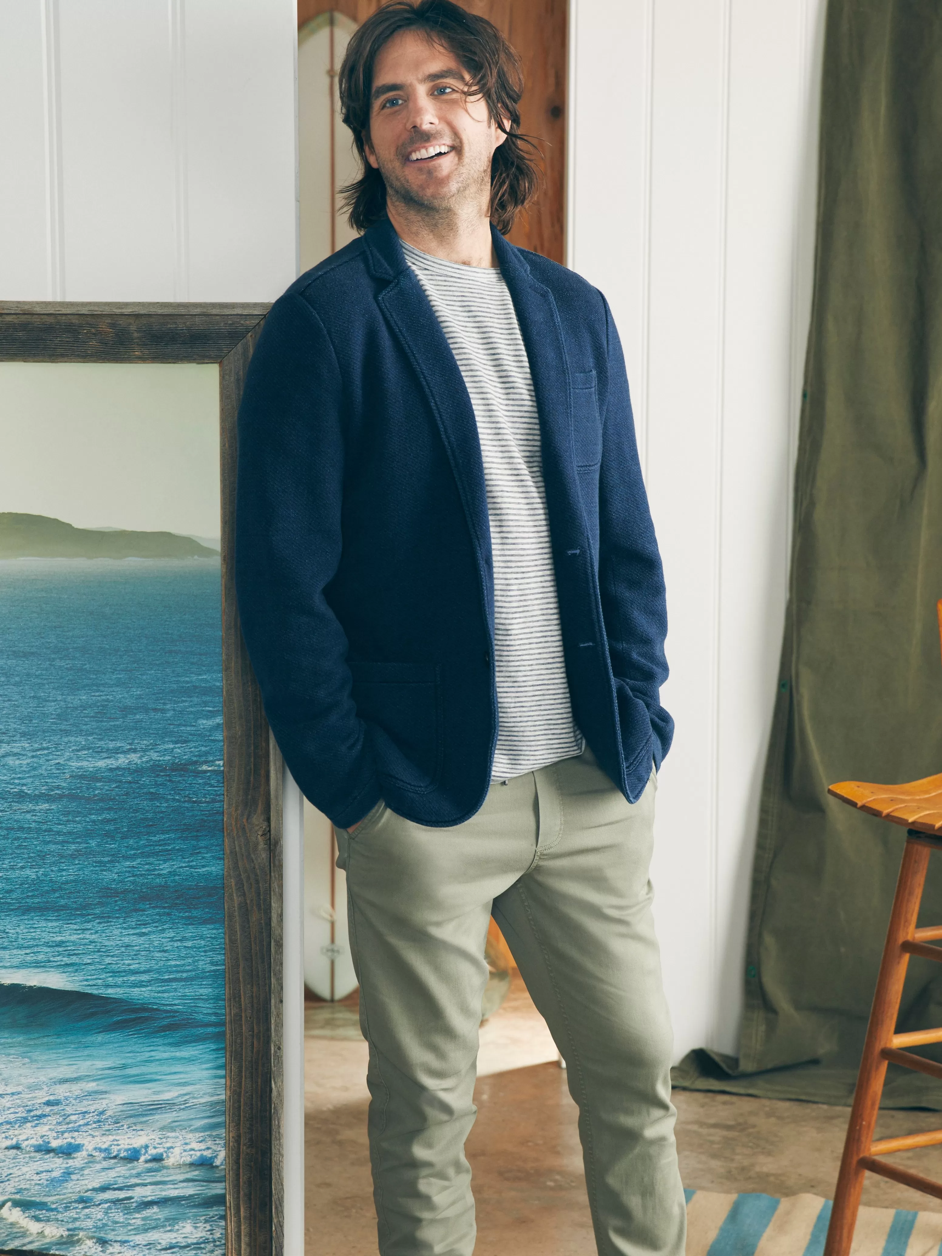 Inlet Knit Blazer - | Faherty Brand Best Sale