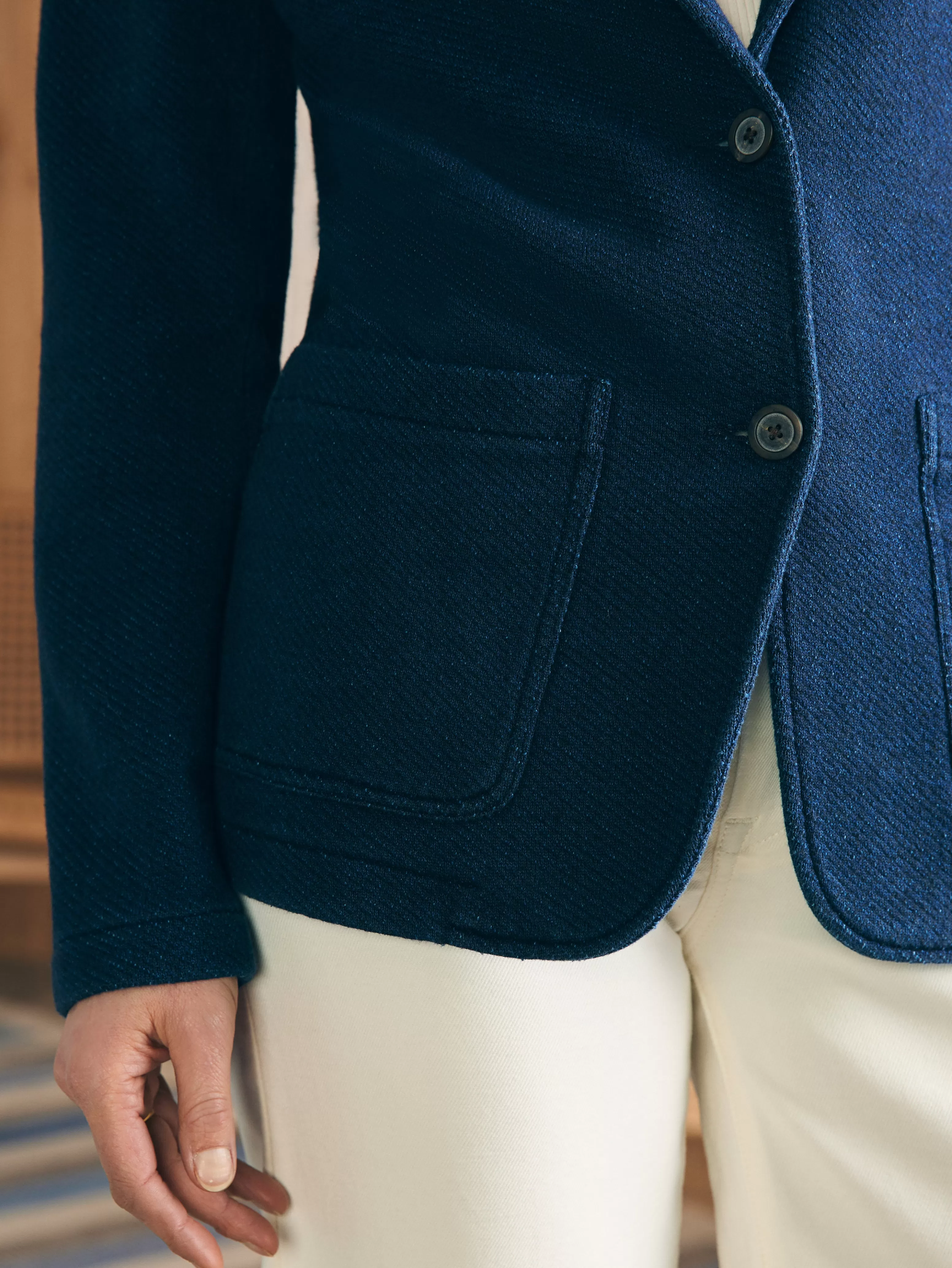 Inlet Knit Blazer - | Faherty Brand Outlet