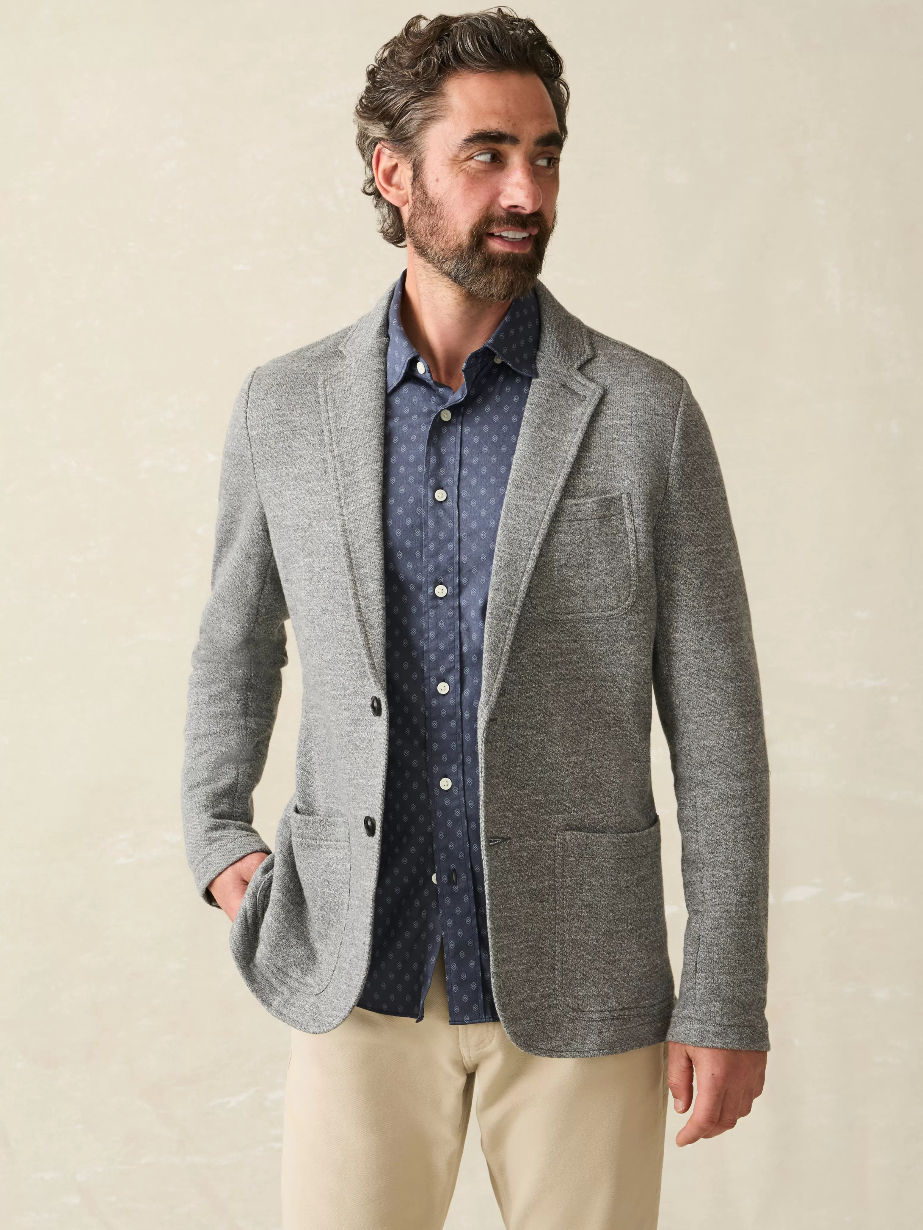 Inlet Knit Blazer - | Faherty Brand Online