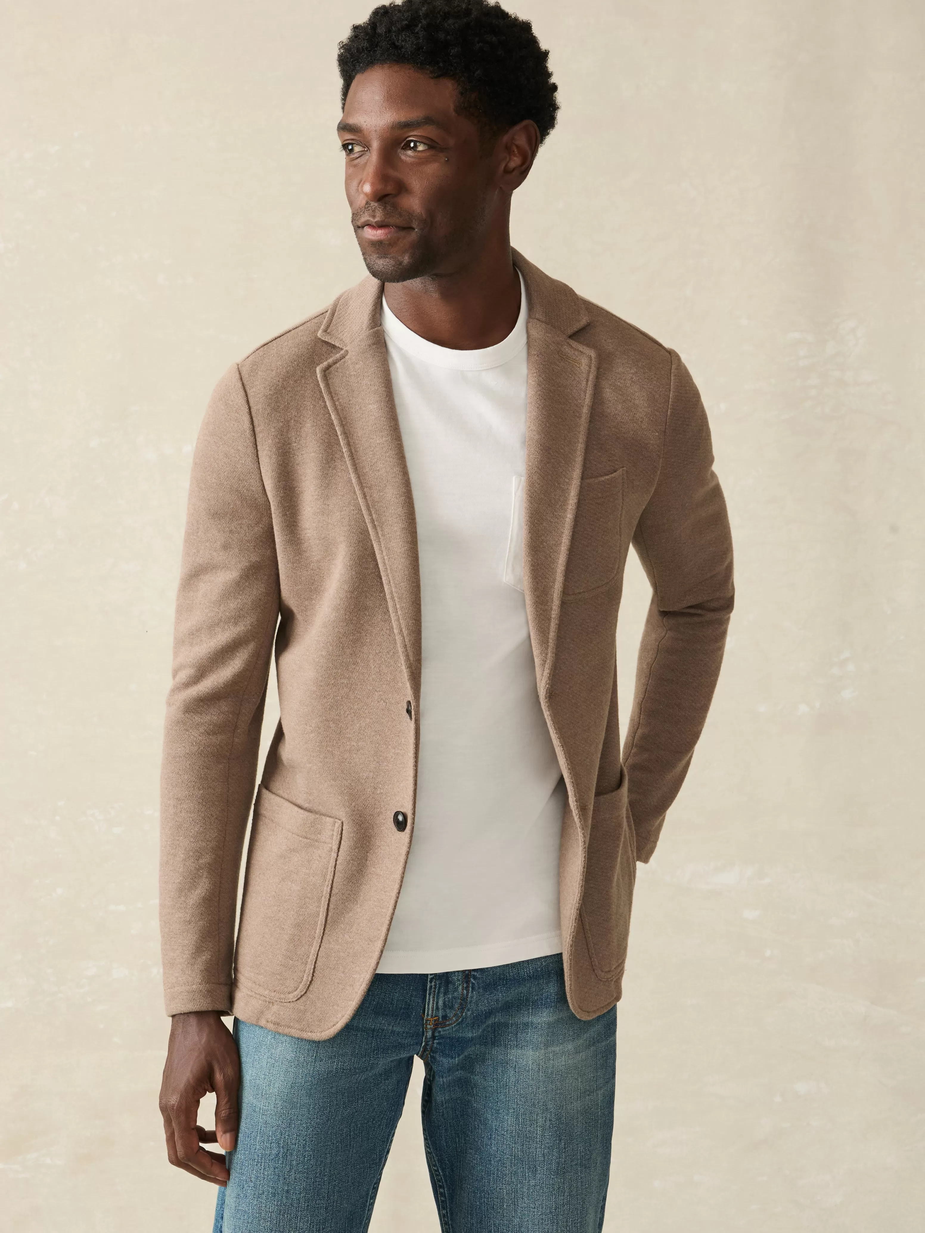 Inlet Knit Blazer - | Faherty Brand Cheap