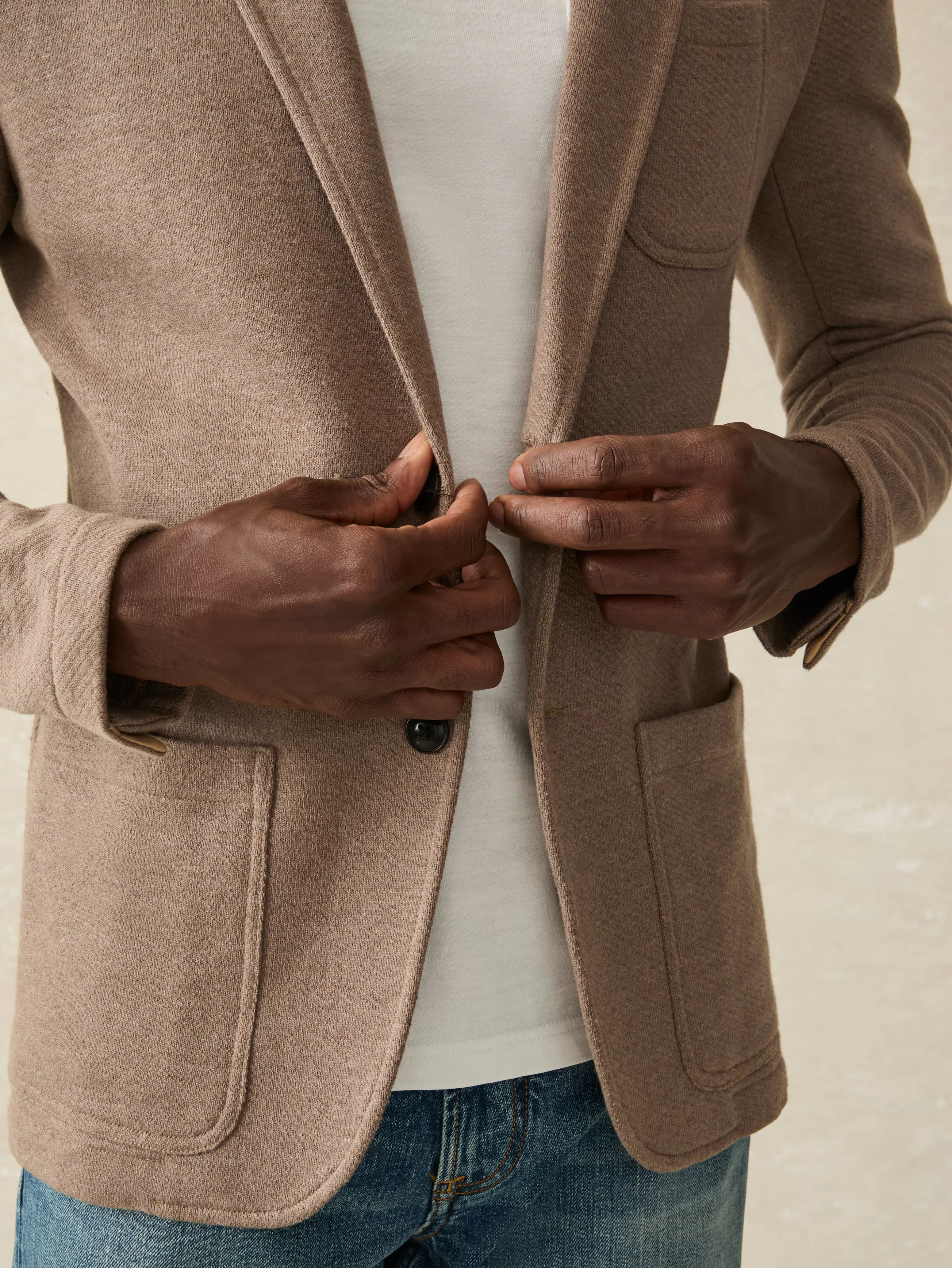 Inlet Knit Blazer - | Faherty Brand Cheap