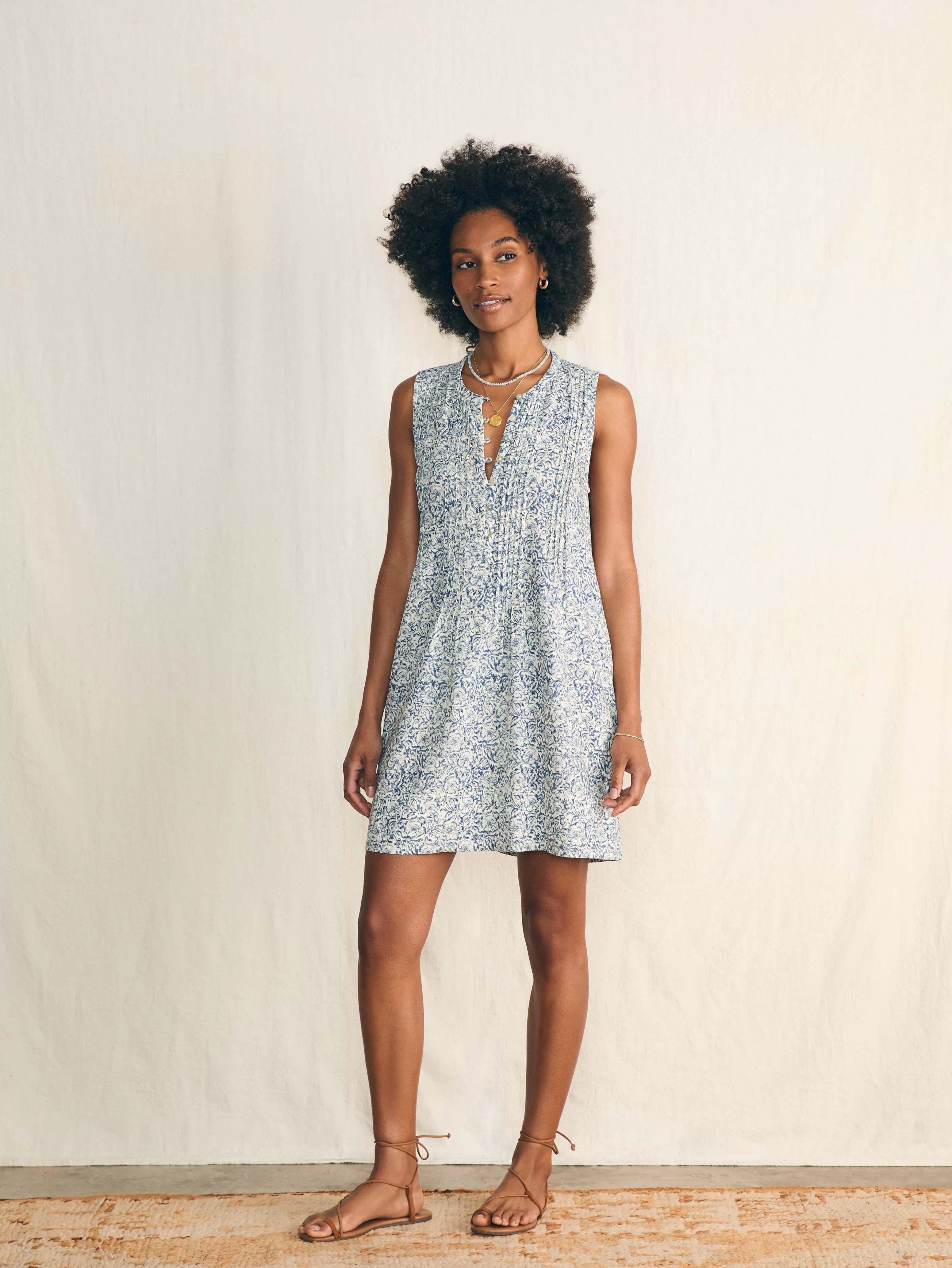 Isha Dress - | Faherty Brand Clearance