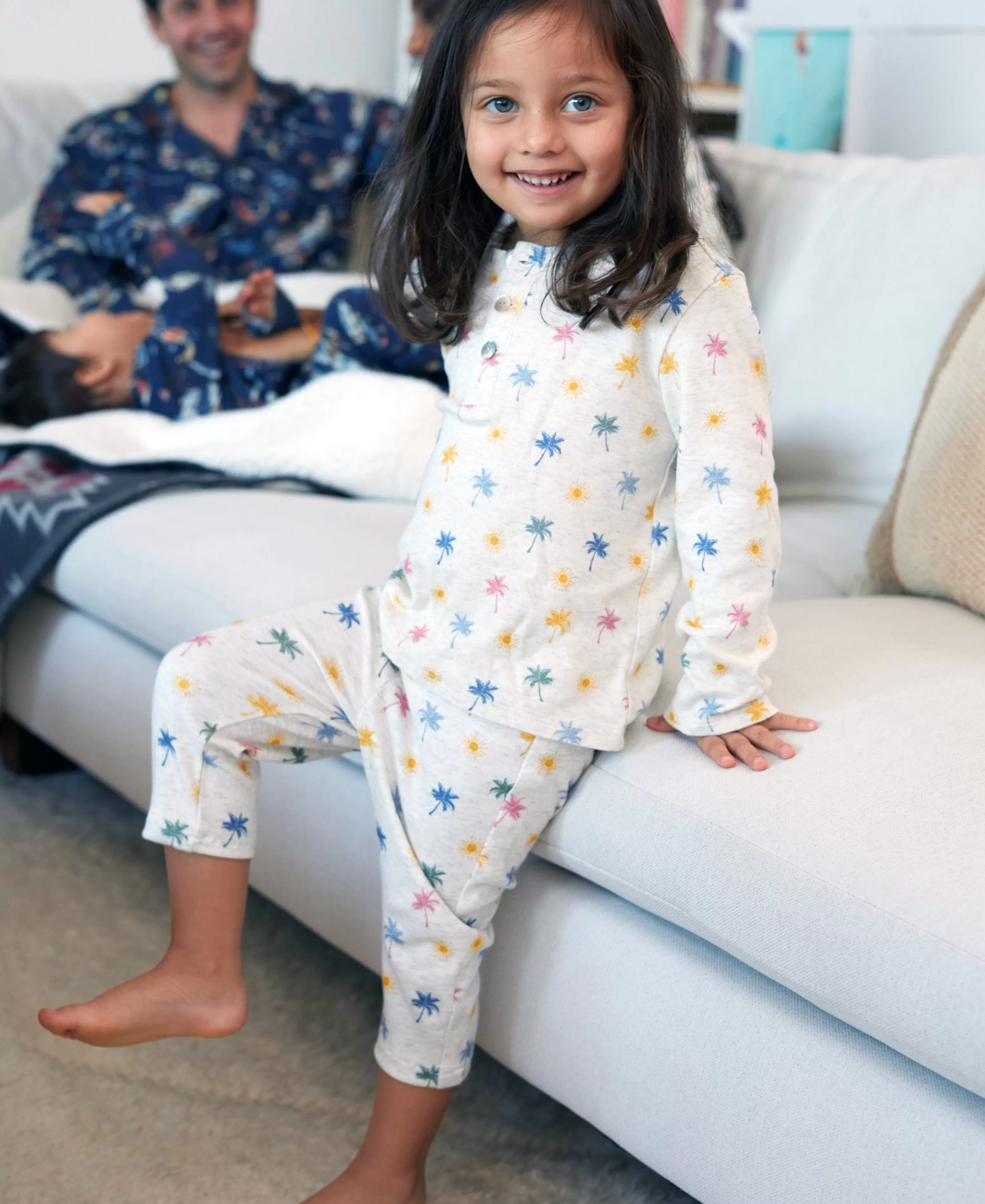 Kids Cloud Cotton Pajama Set - | Faherty Brand Sale