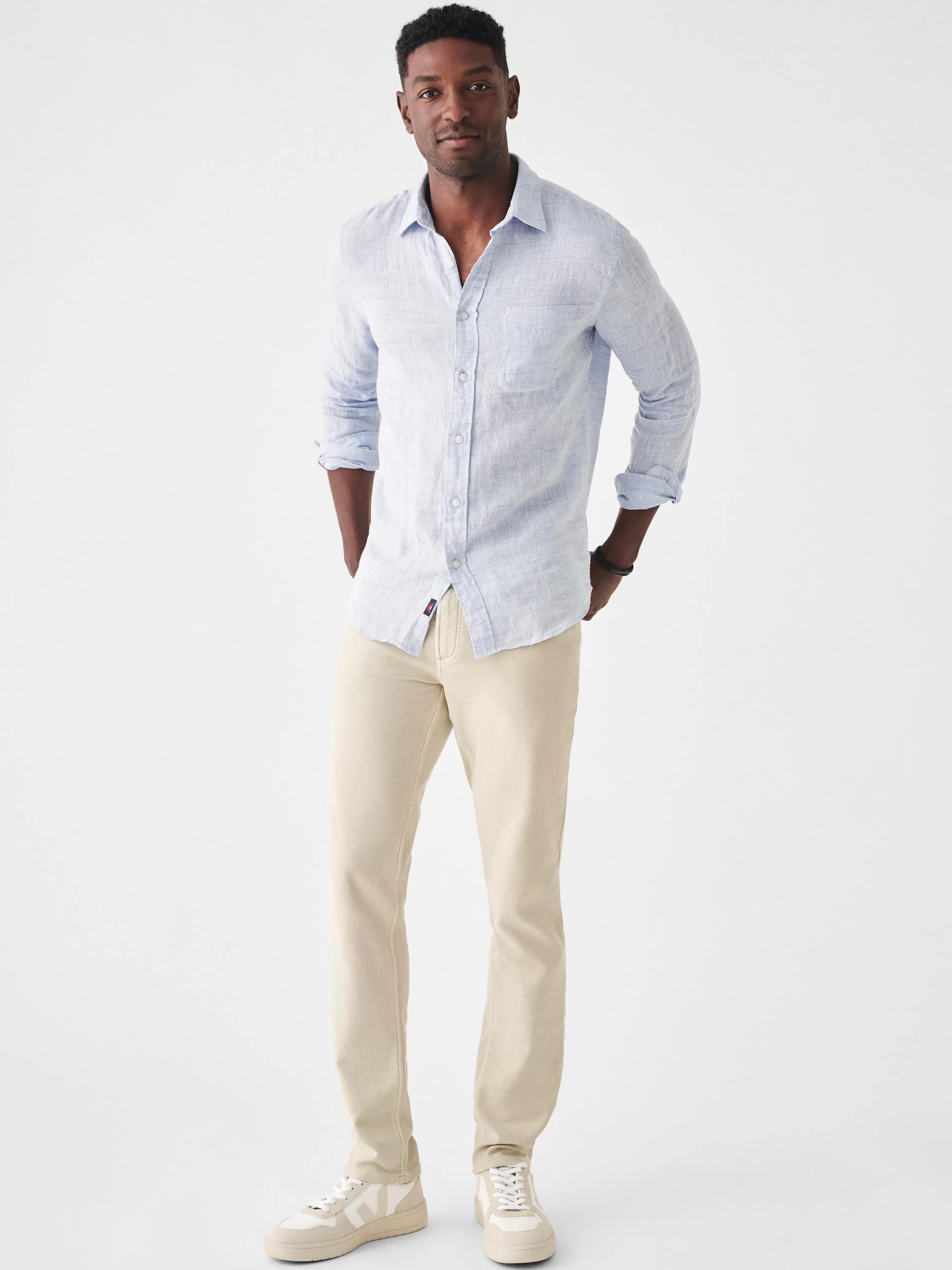 Laguna Linen Shirt - | Faherty Brand Sale