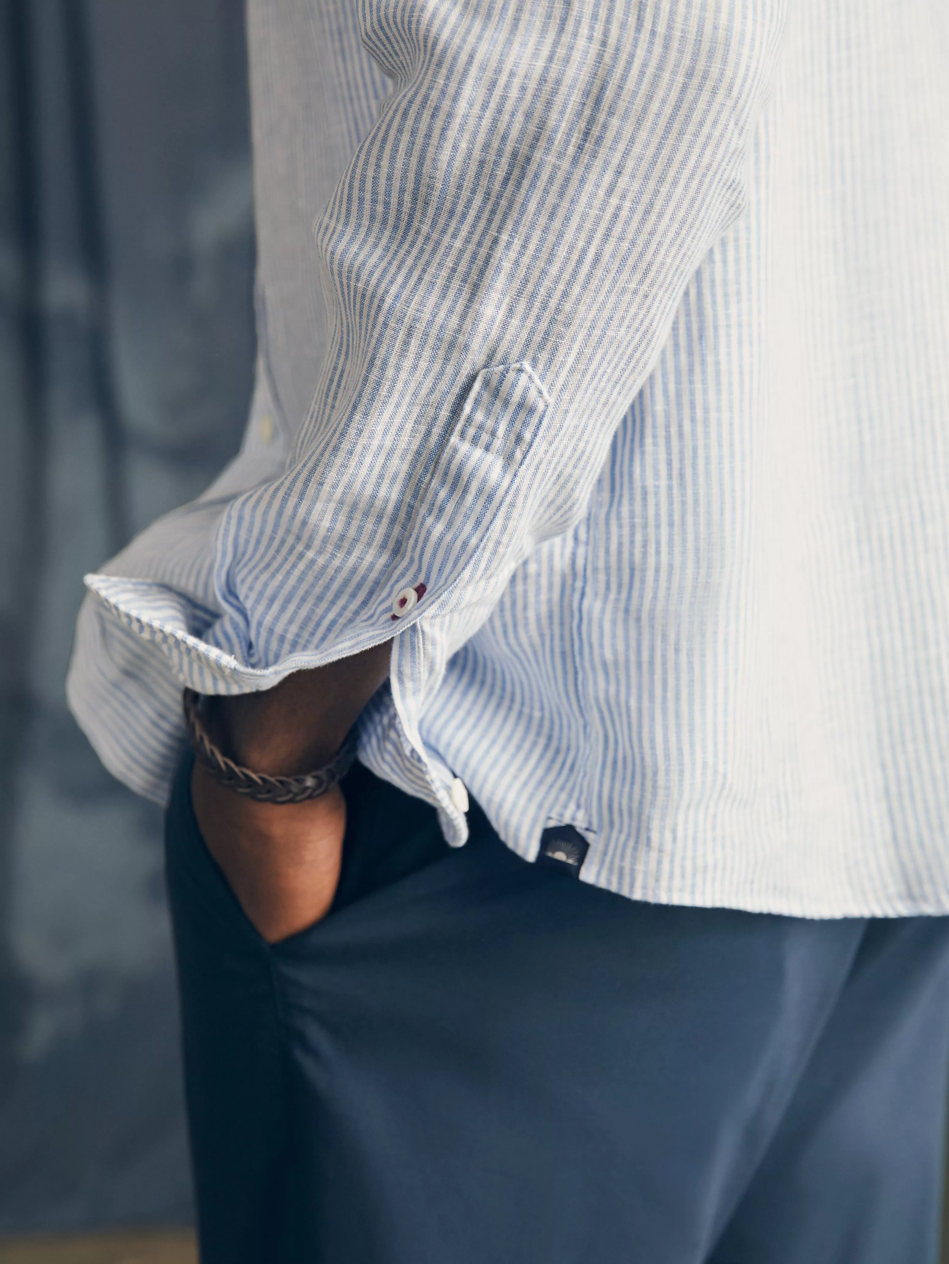 Laguna Linen Shirt - | Faherty Brand Clearance