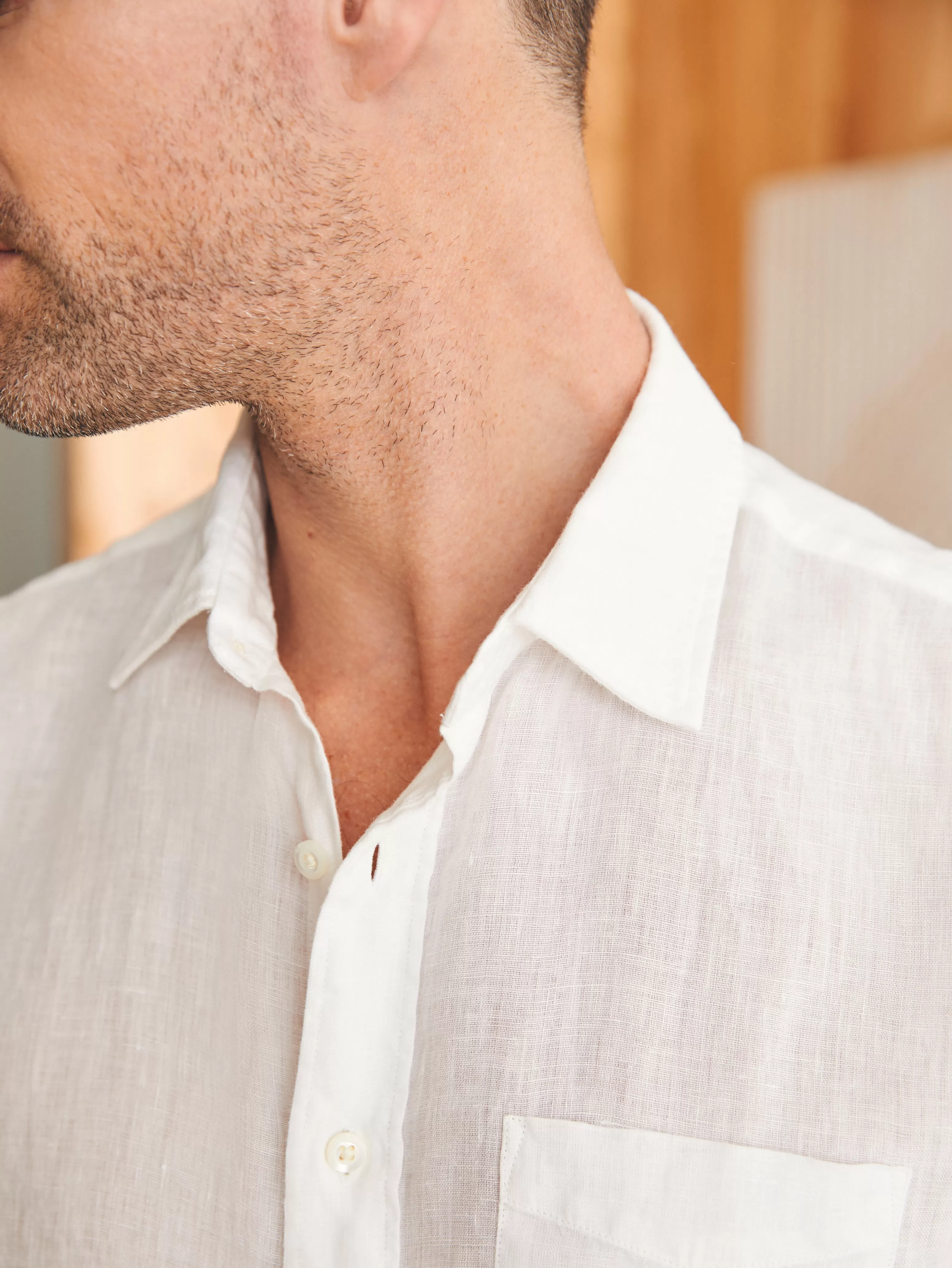 Laguna Linen Shirt - | Faherty Brand Sale