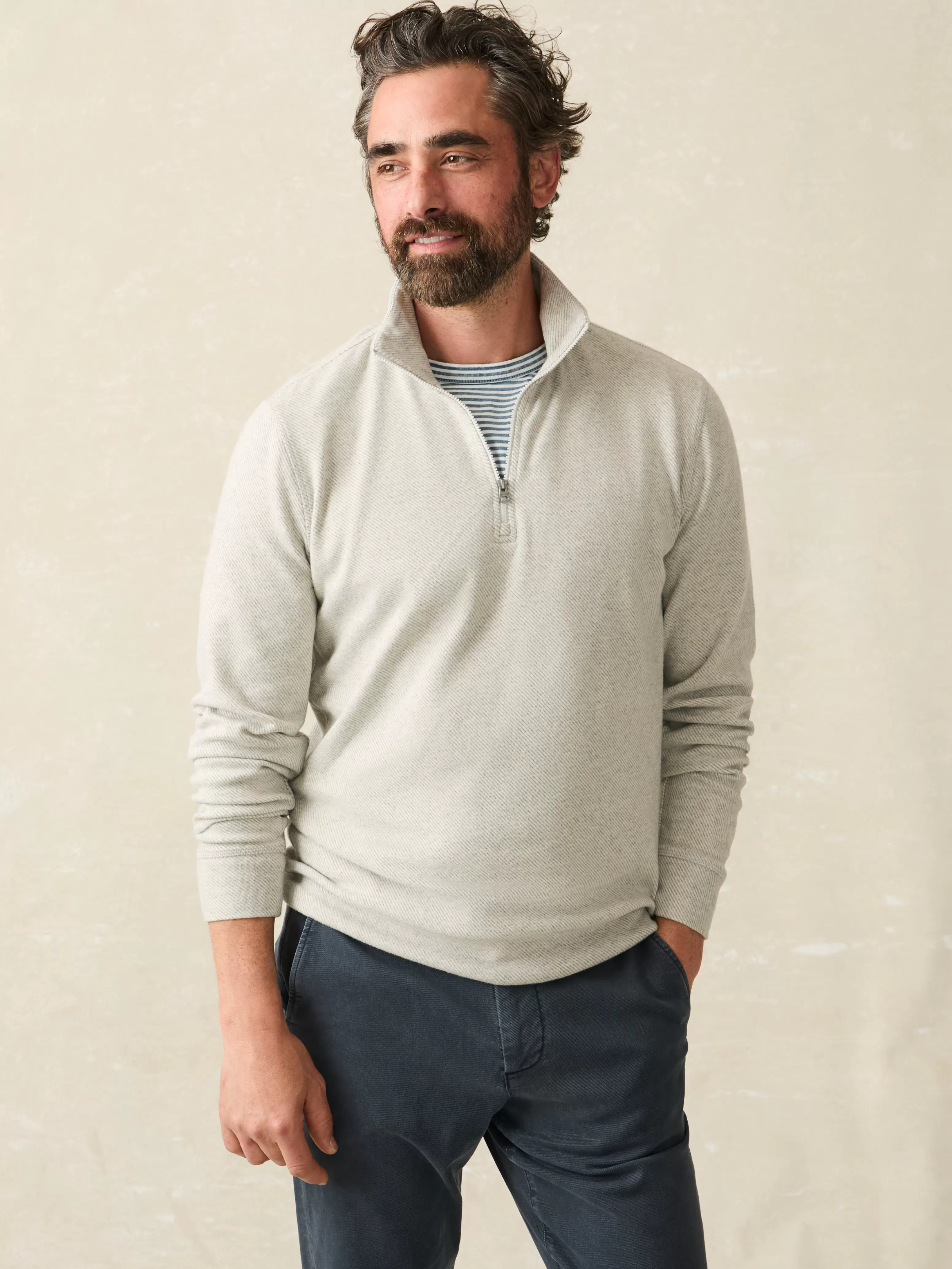 Legend™ Sweater Quarter Zip - | Faherty Brand Fashion