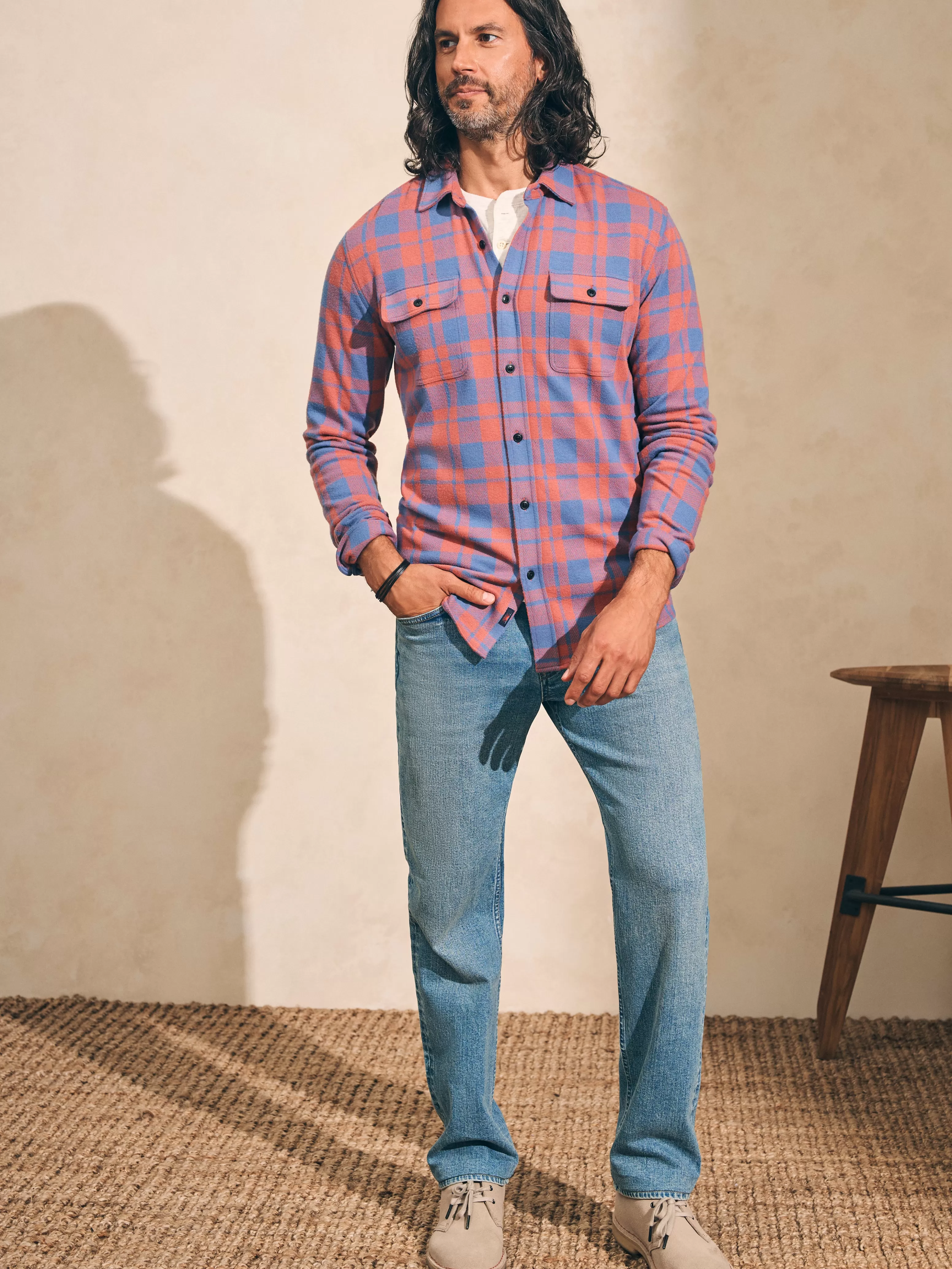 Legend™ Sweater Shirt - | Faherty Brand Clearance