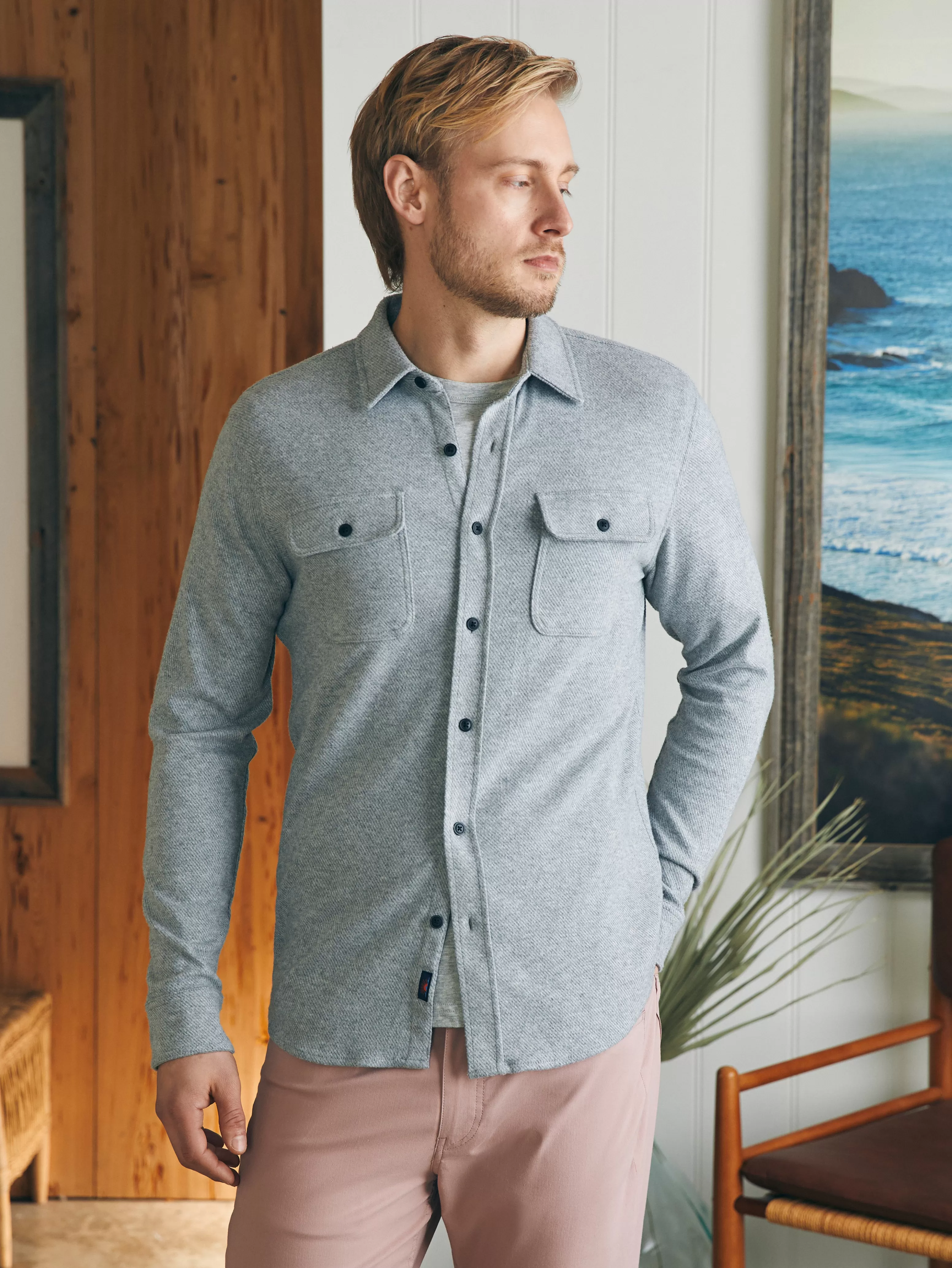 Legend™ Sweater Shirt (Tall) - | Faherty Brand Online