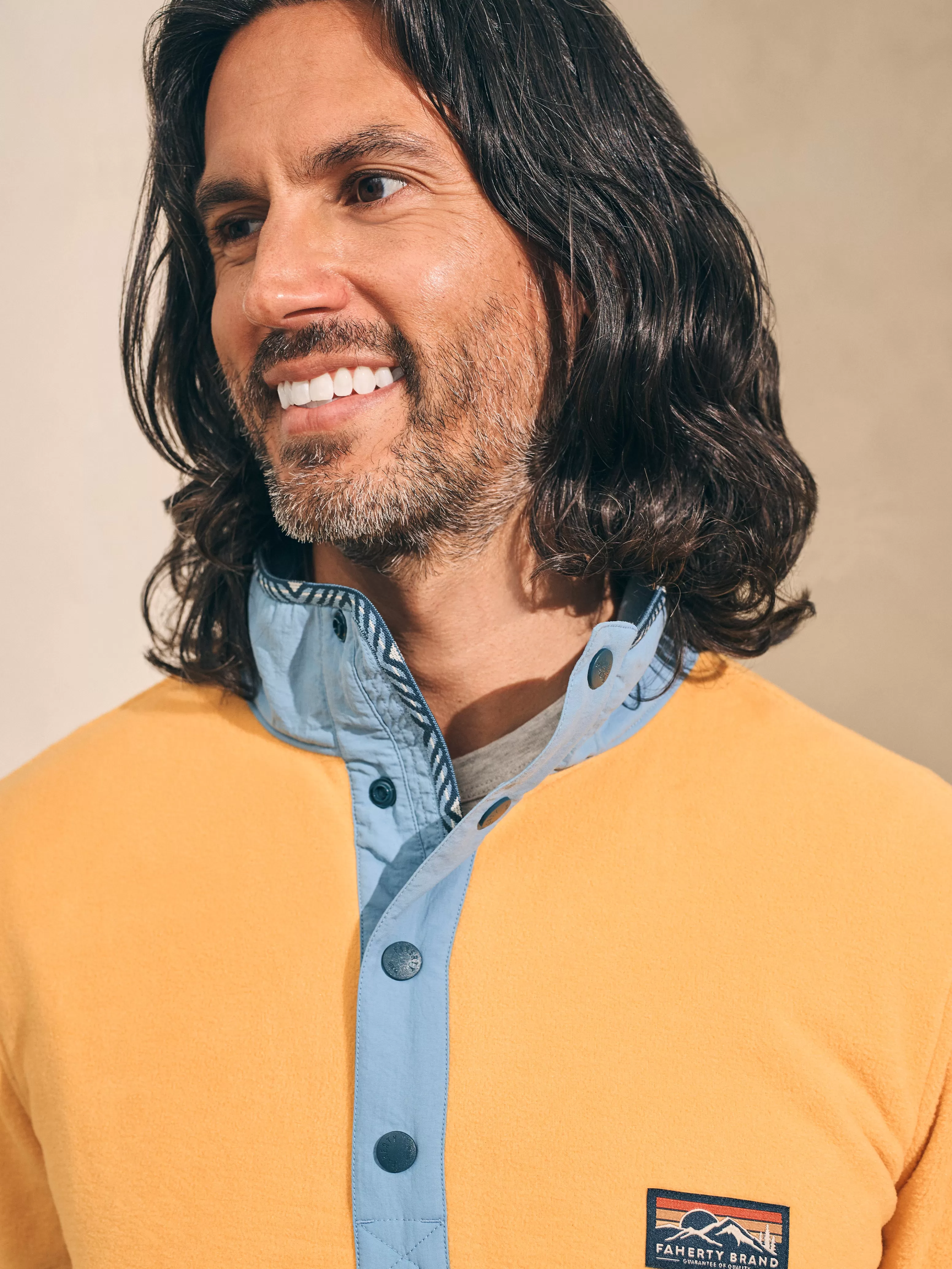 Low Pile Fleece Popover - | Faherty Brand Store