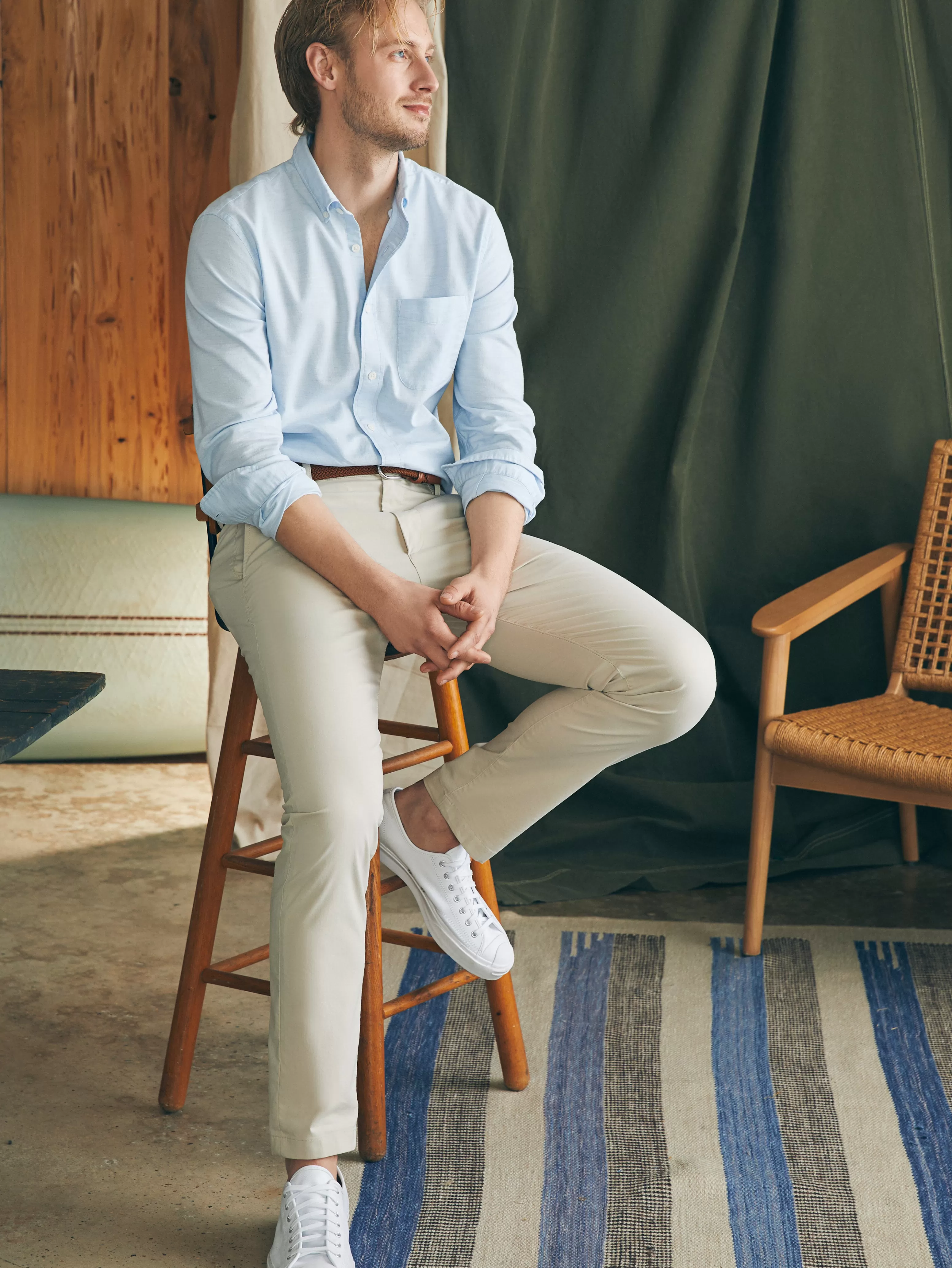 Movement™ Chino Pant (32" Inseam) - | Faherty Brand New