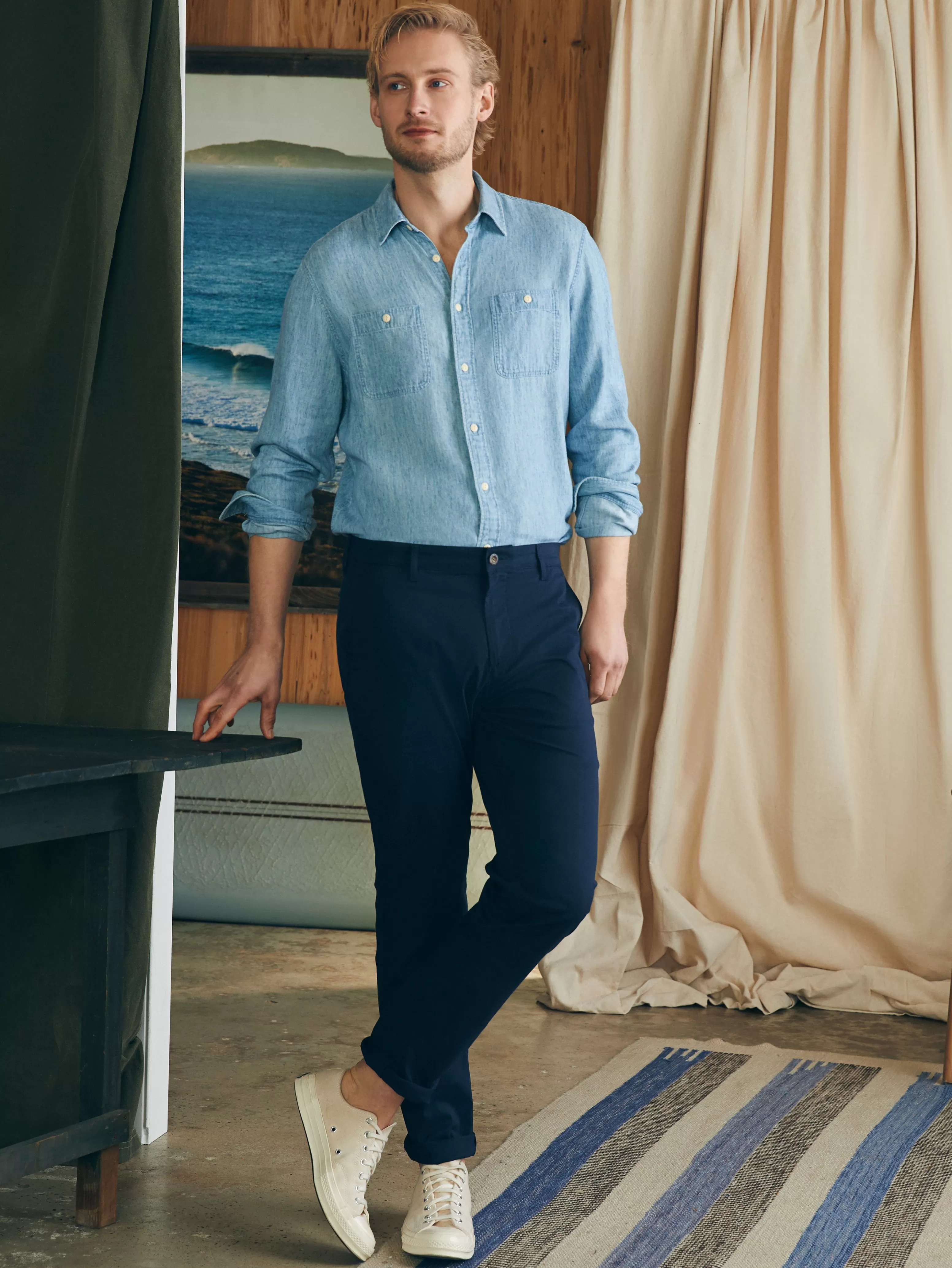 Movement™ Chino Pant (32" Inseam) - | Faherty Brand Best