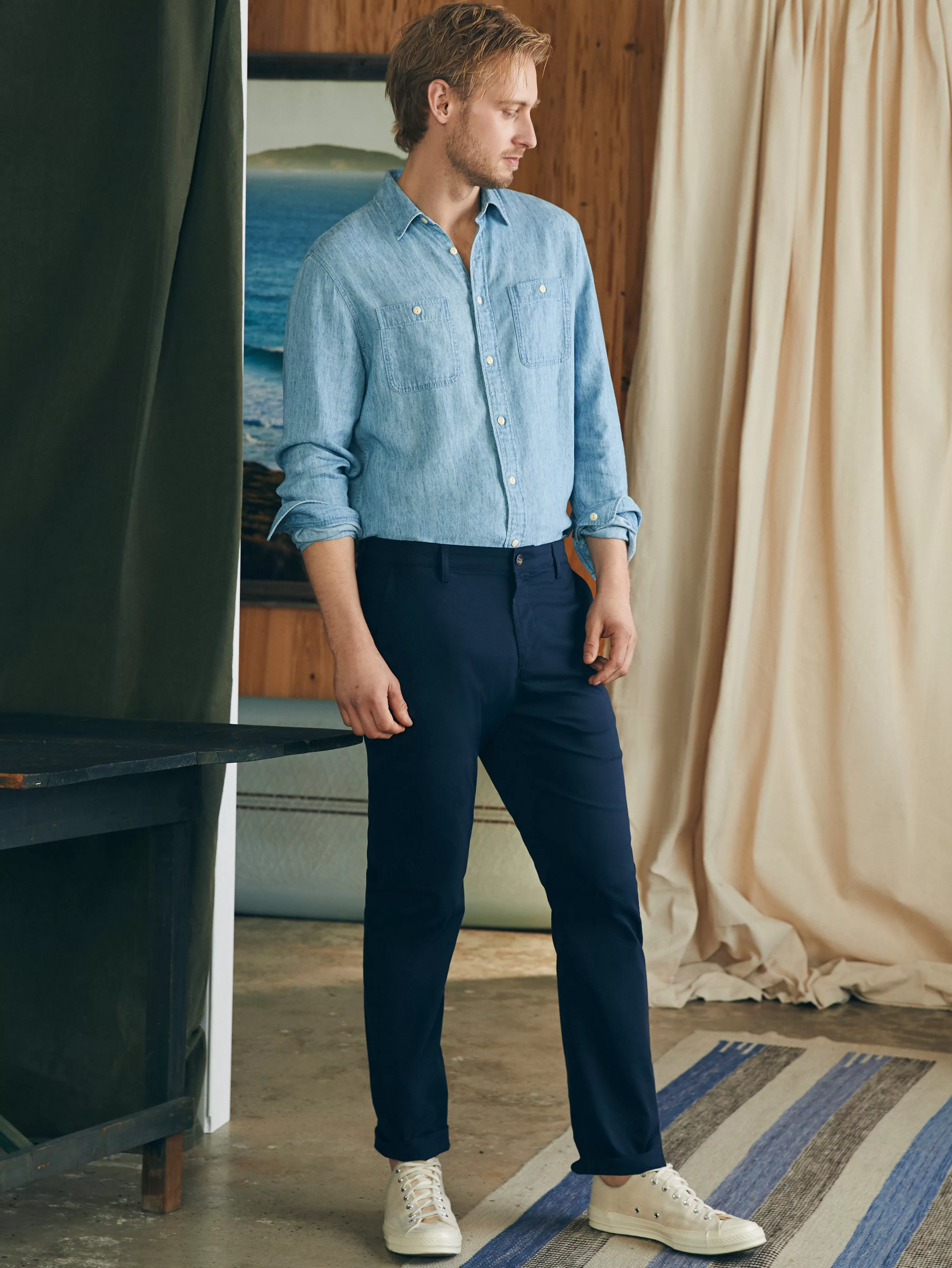 Movement™ Chino Pant (32" Inseam) - | Faherty Brand Best