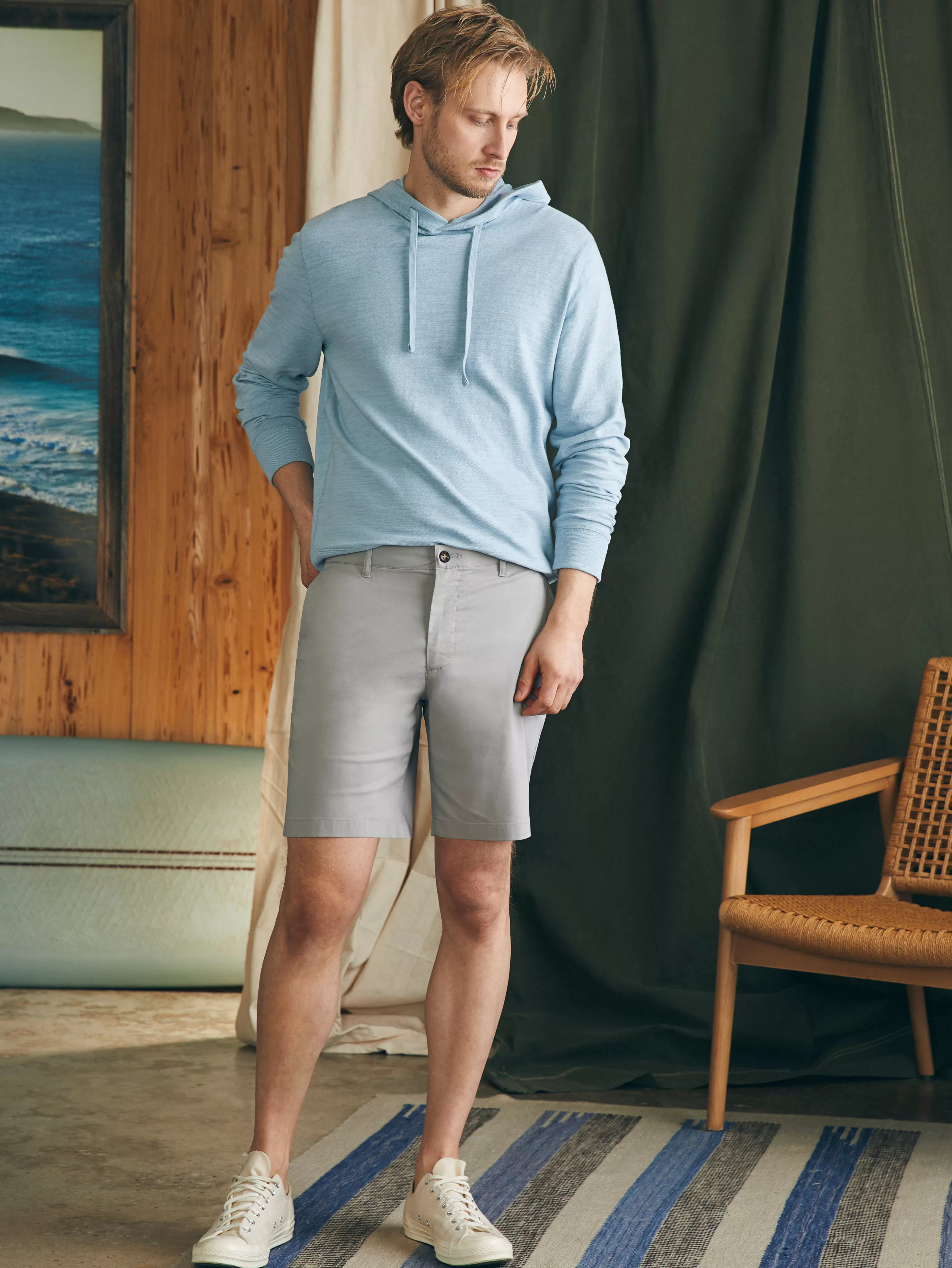 Movement™ Chino Short (8" Inseam) - | Faherty Brand Sale