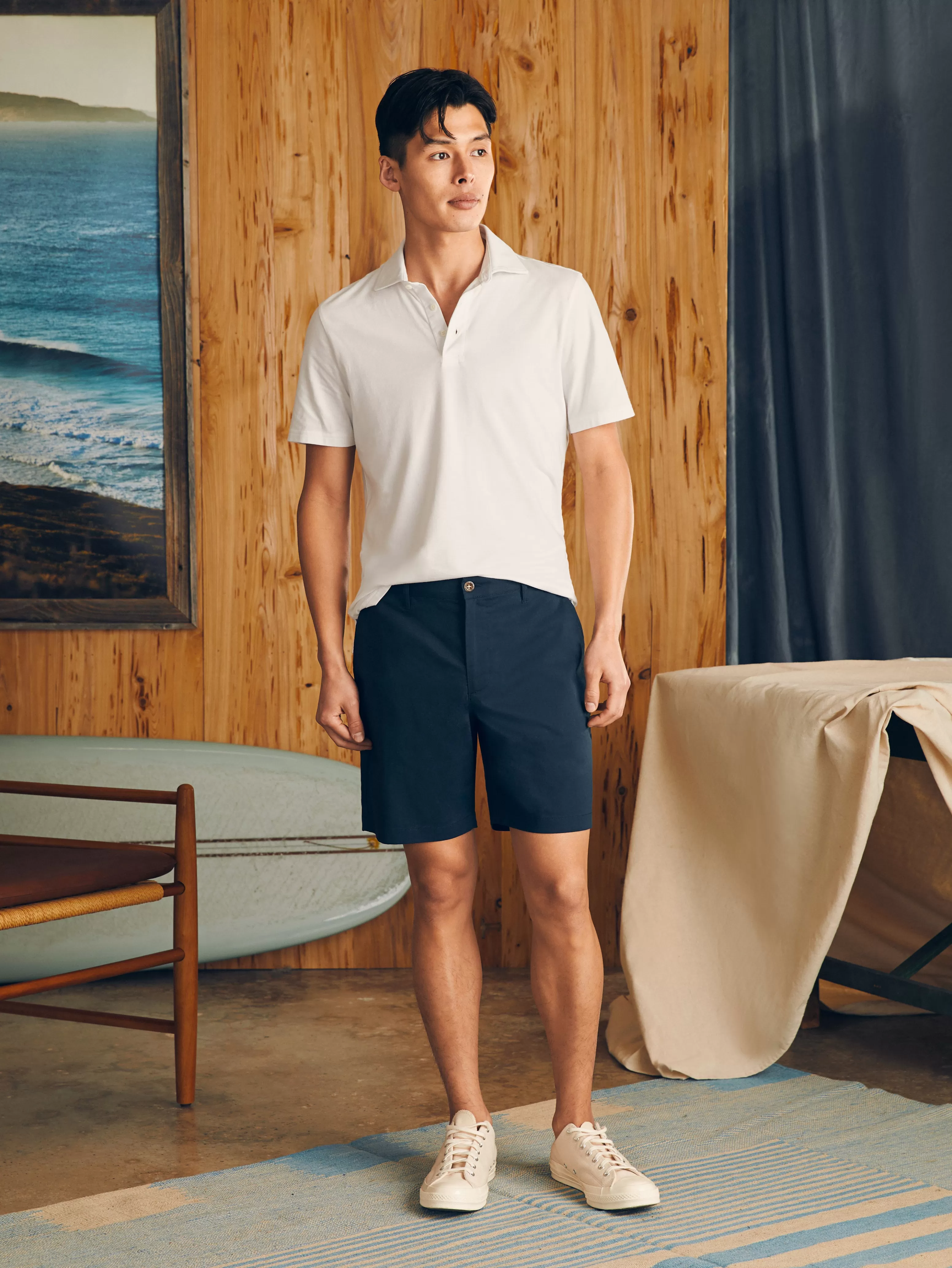 Movement™ Chino Short (8" Inseam) - | Faherty Brand Fashion