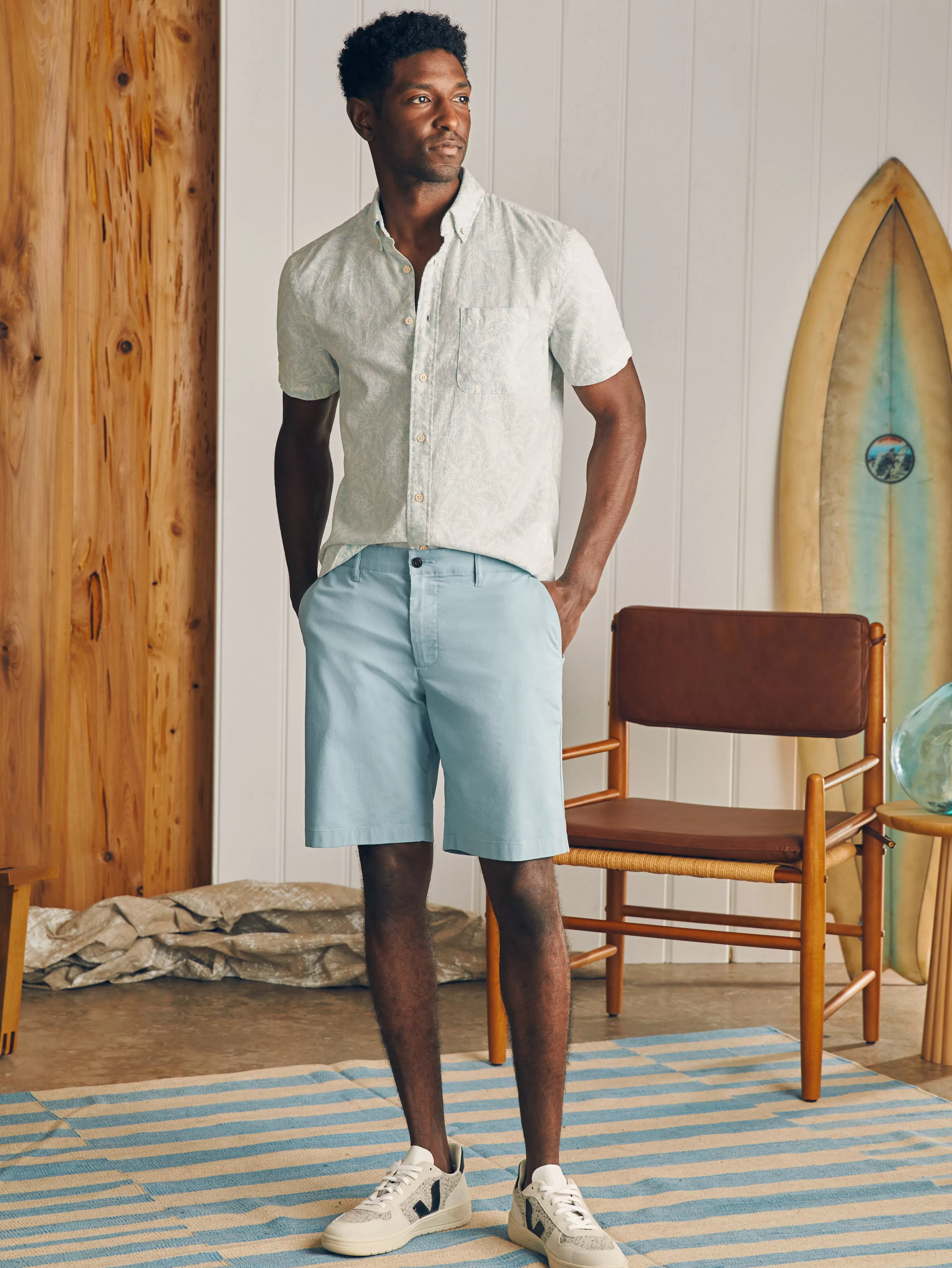 Movement™ Chino Short (8" Inseam) - | Faherty Brand Shop