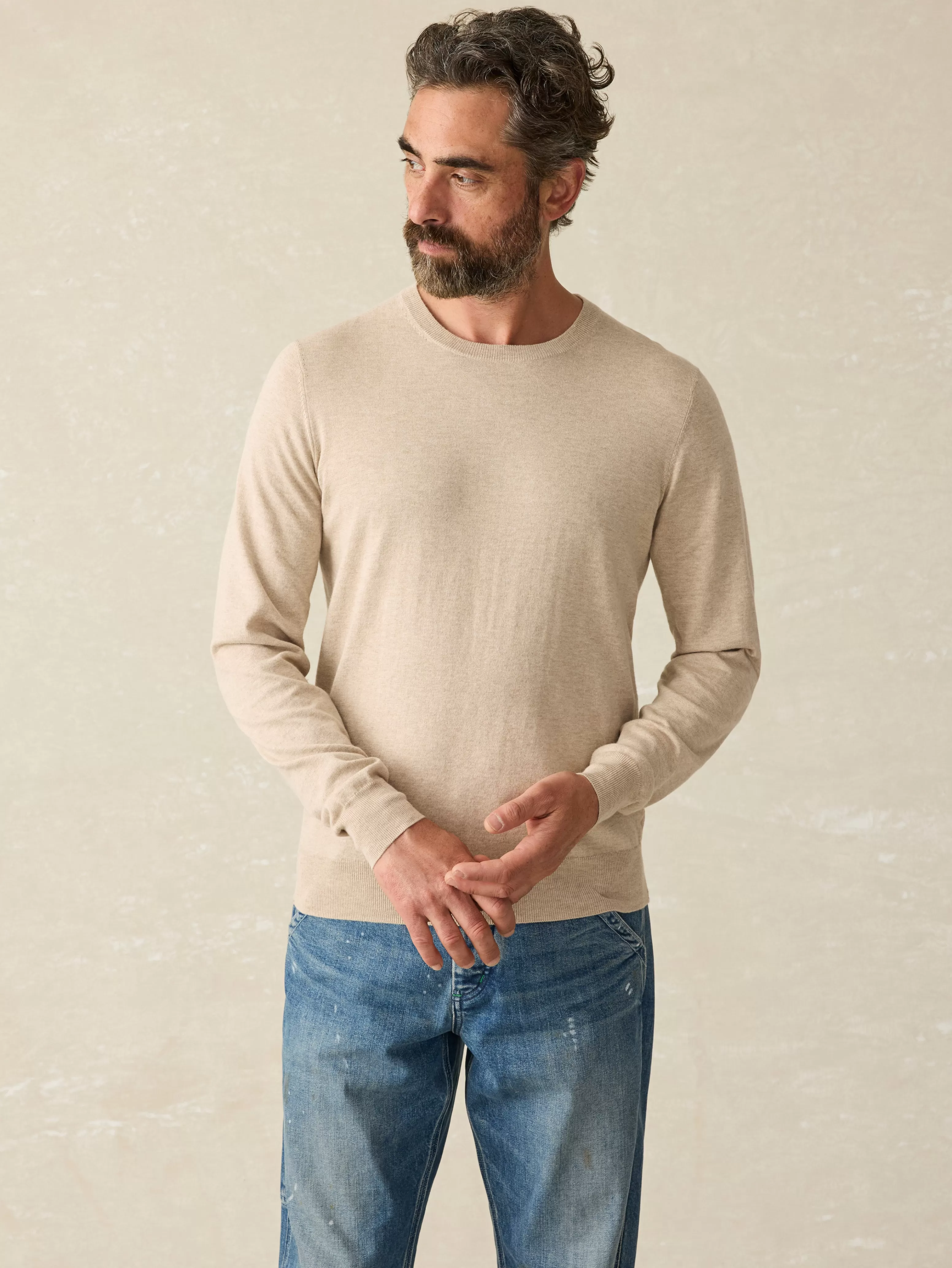 Movement™ Crewneck Sweater (Tall) - | Faherty Brand Fashion