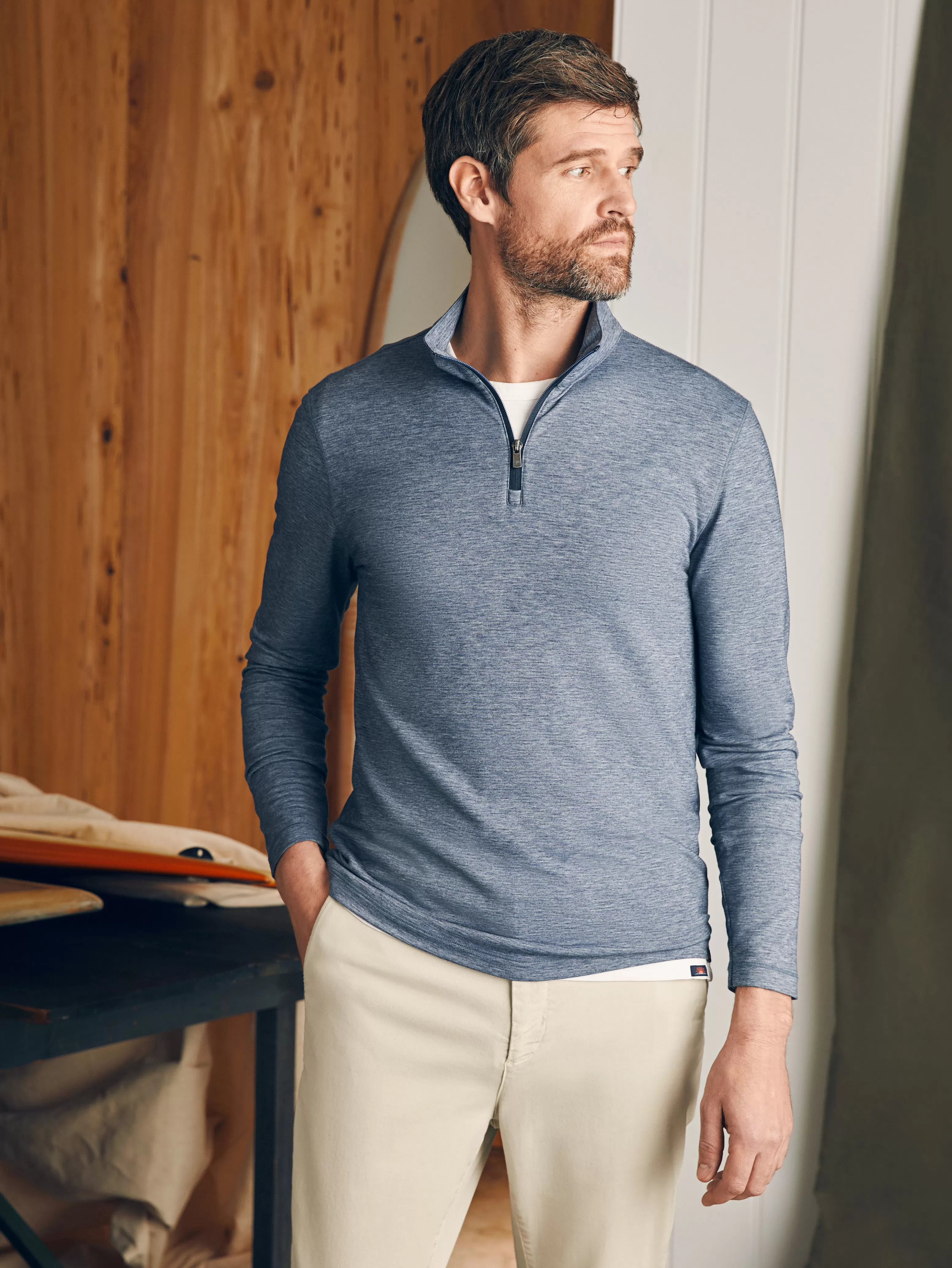 Movement™ Quarter Zip - | Faherty Brand Flash Sale