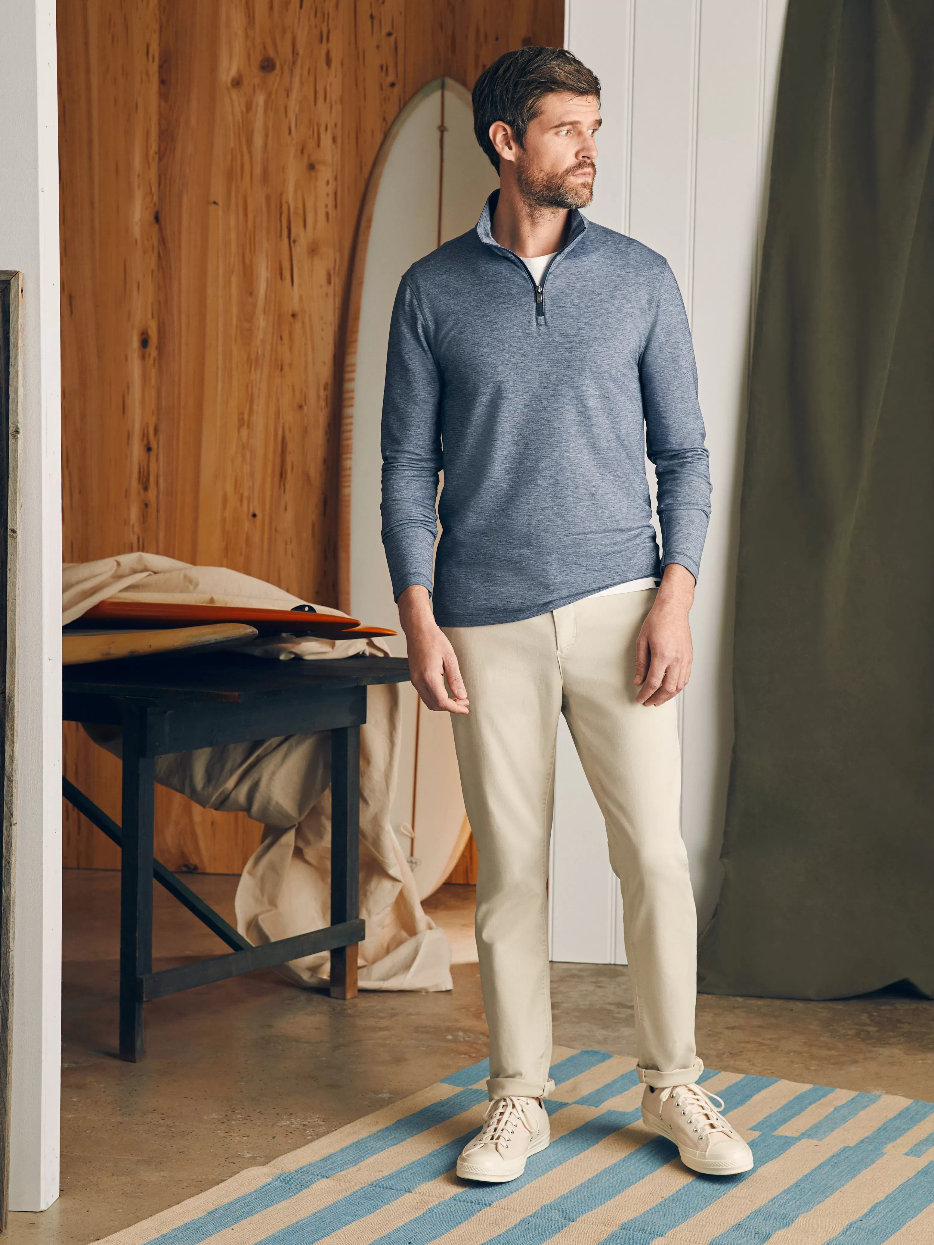 Movement™ Quarter Zip - | Faherty Brand Flash Sale