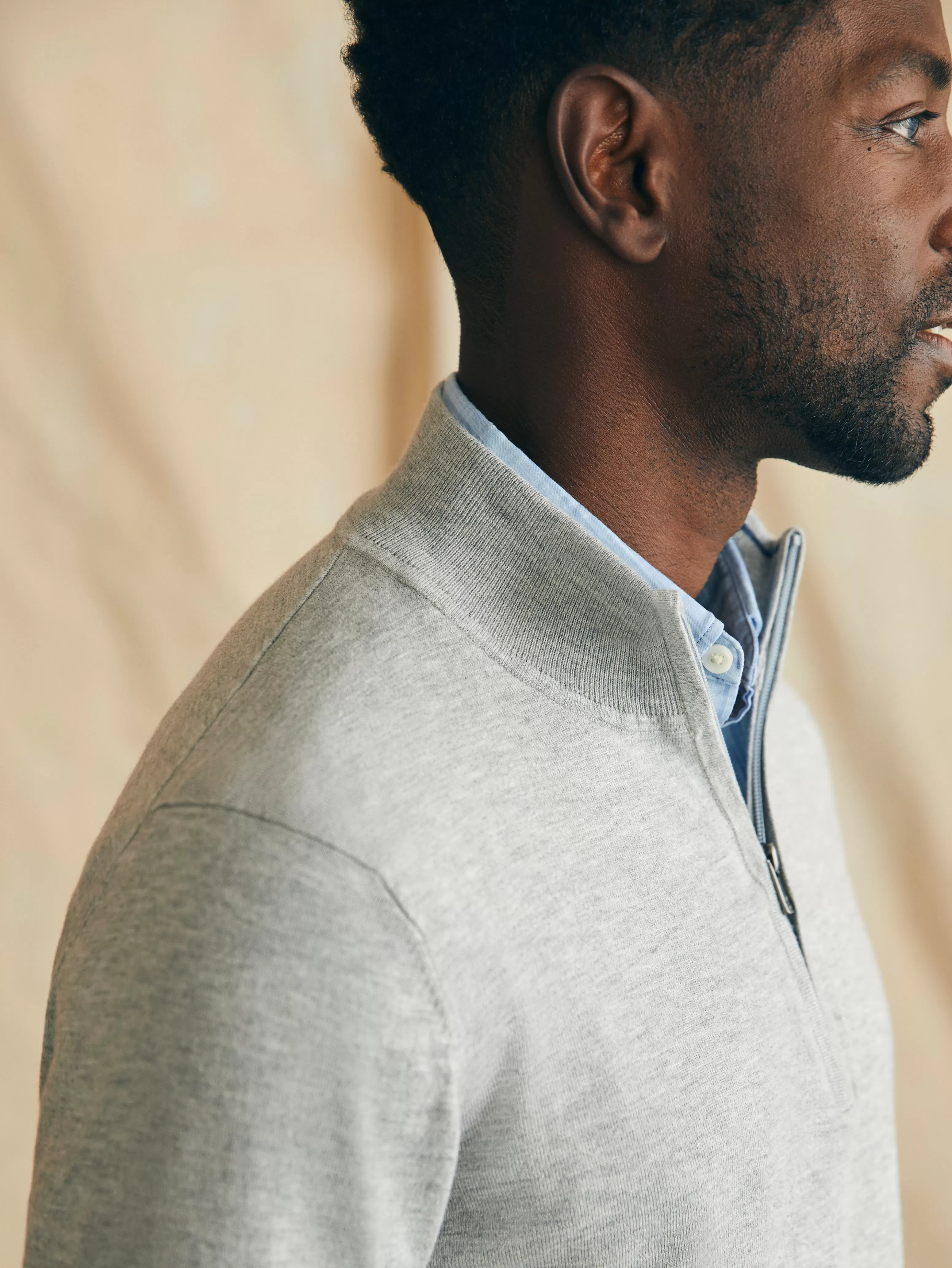 Movement™ Quarter Zip Sweater - | Faherty Brand Store