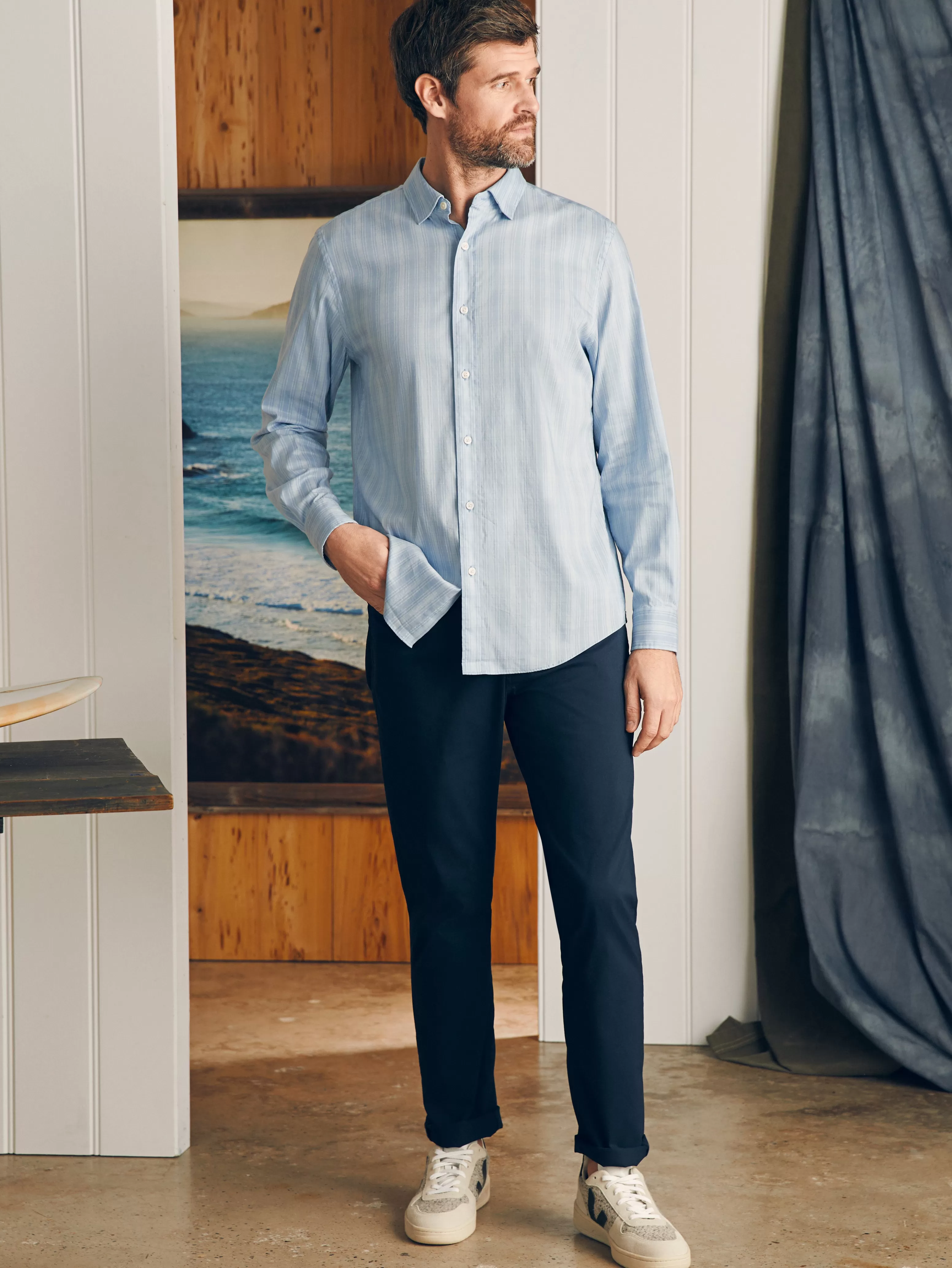 Movement™ Shirt Classic Fit - | Faherty Brand Sale