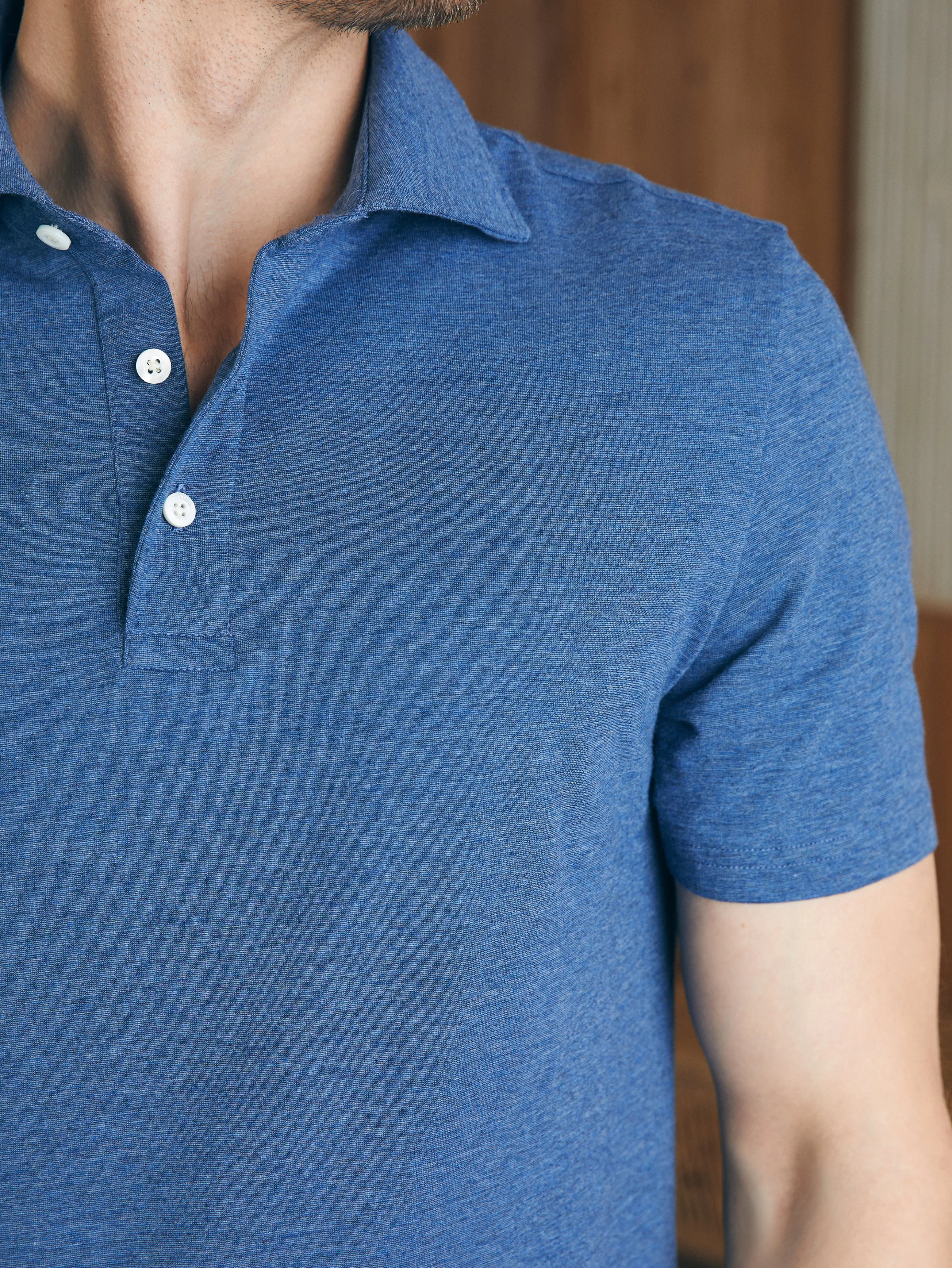 Movement™ Short-Sleeve Polo Shirt - | Faherty Brand Clearance