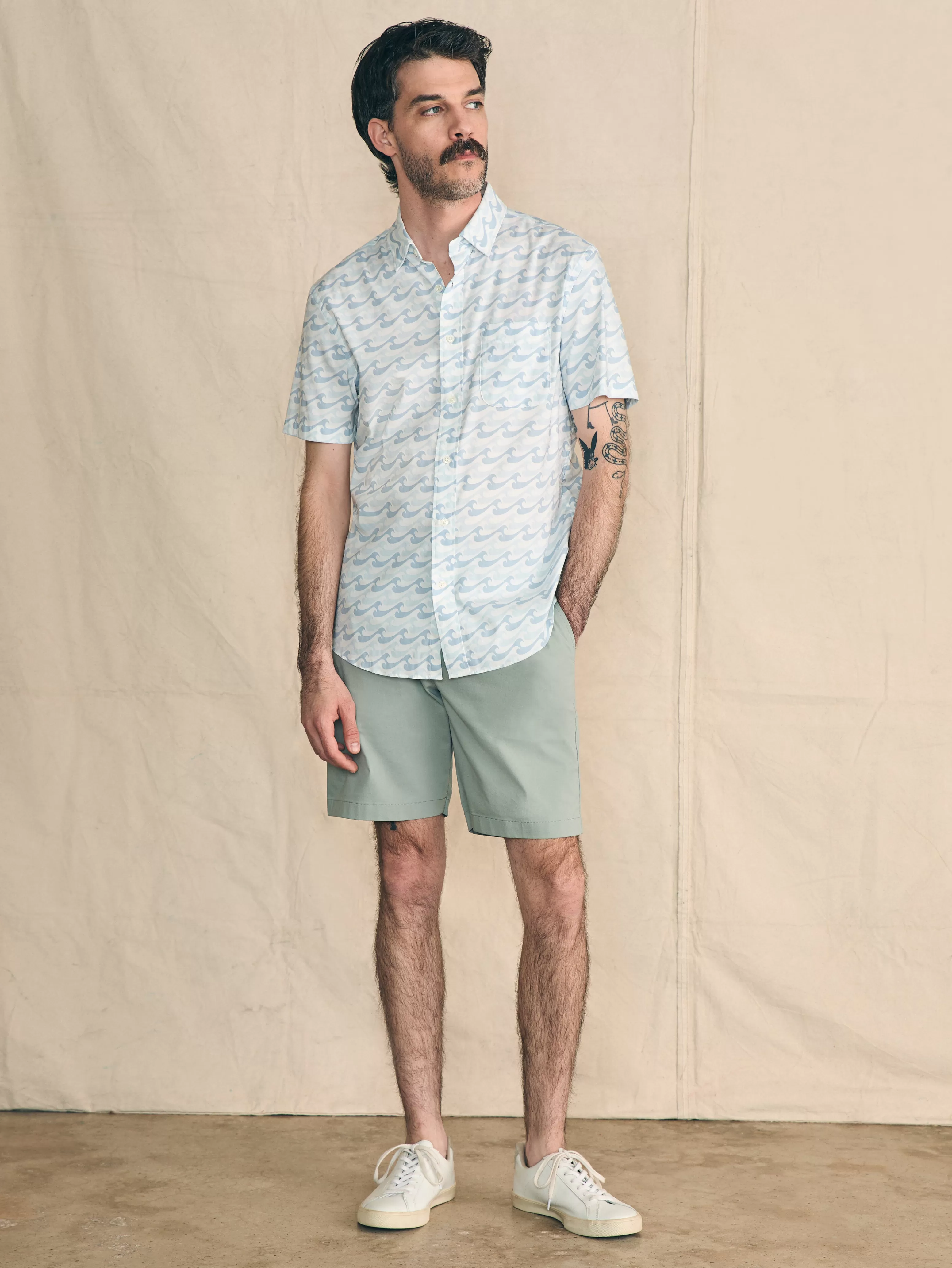 Movement™ Short-Sleeve Shirt - | Faherty Brand Cheap