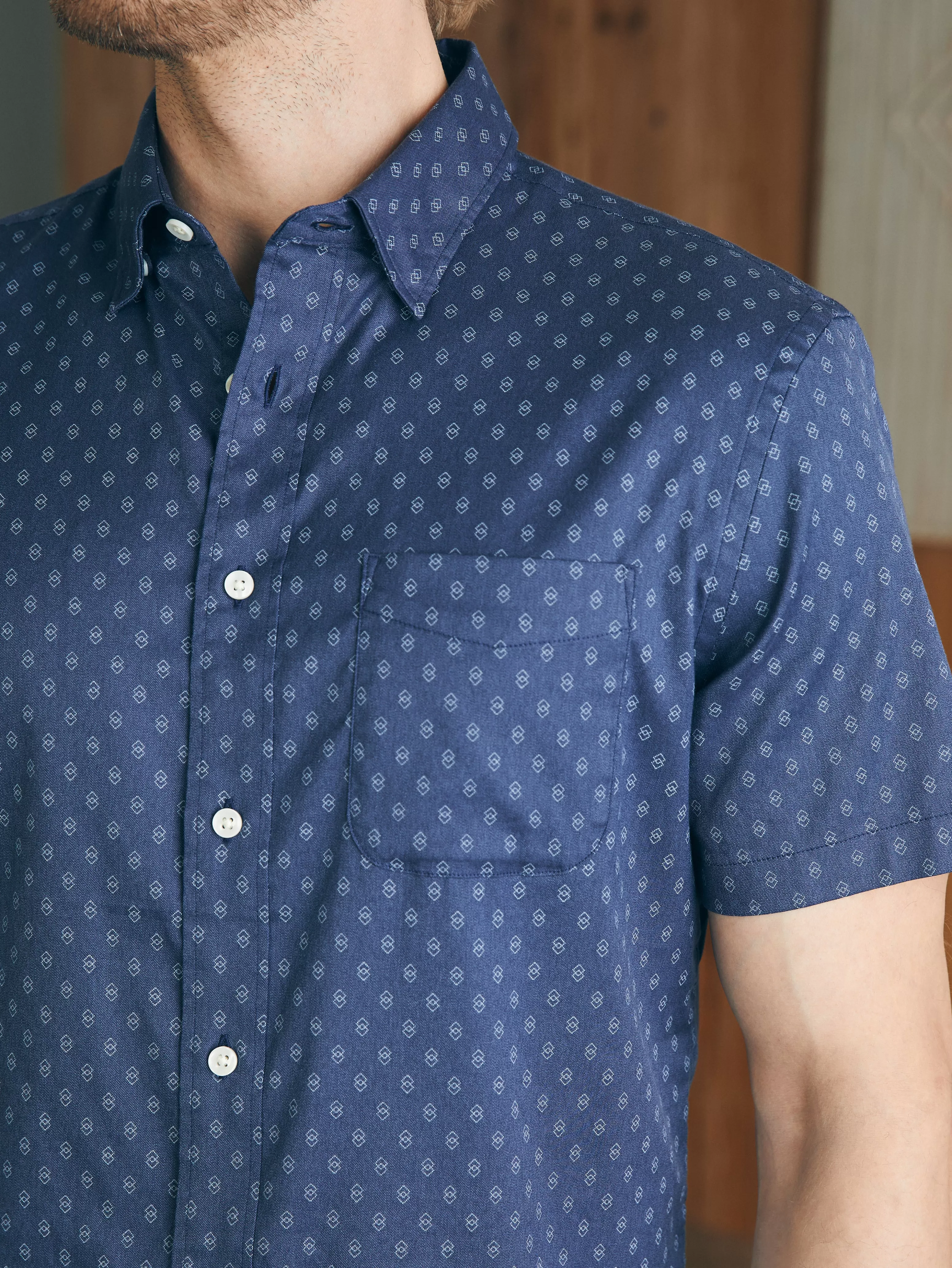 Movement™ Short-Sleeve Shirt - | Faherty Brand Flash Sale