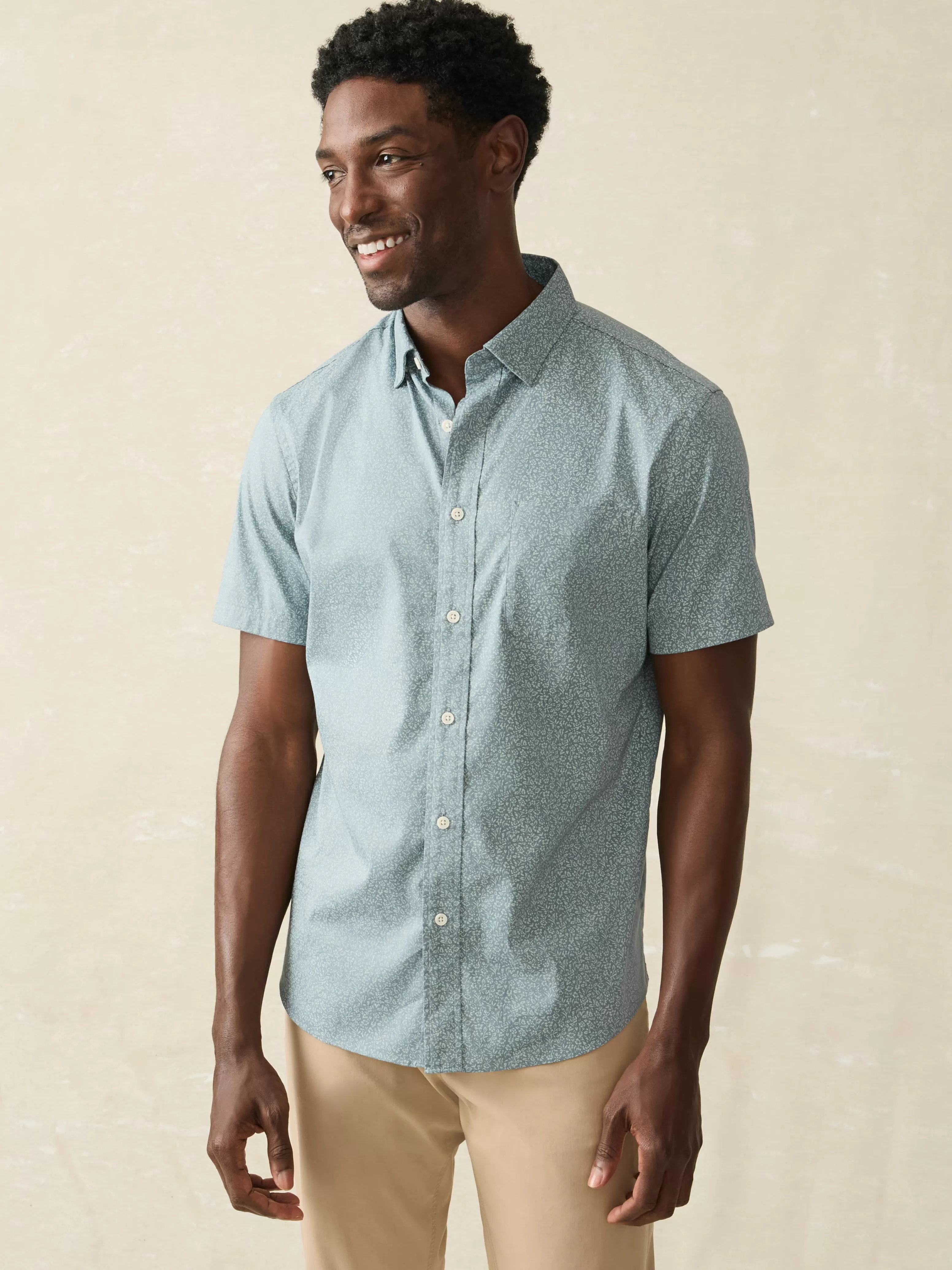 Movement™ Short-Sleeve Shirt - | Faherty Brand Discount