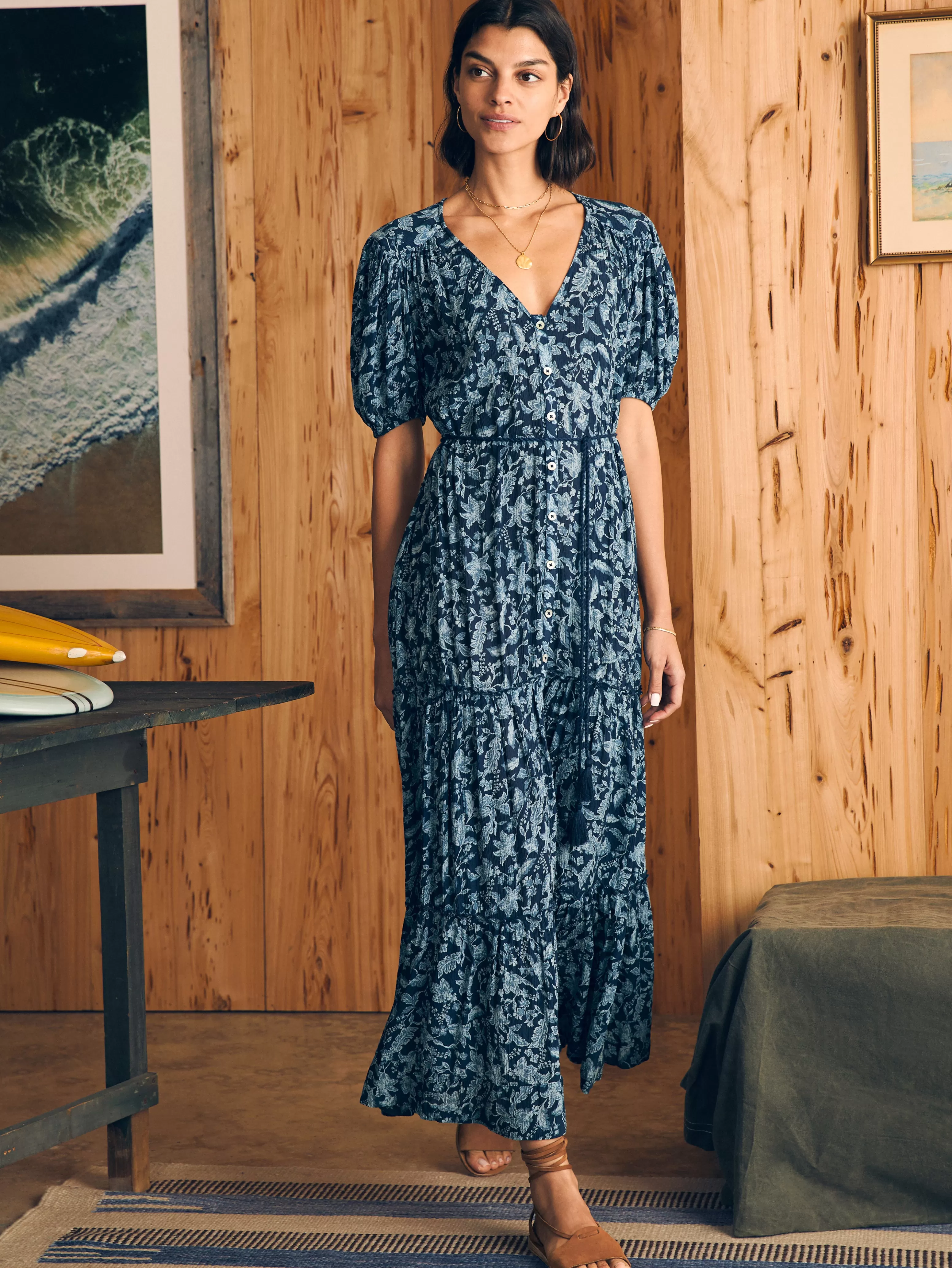 Orinda Maxi Dress - | Faherty Brand Outlet