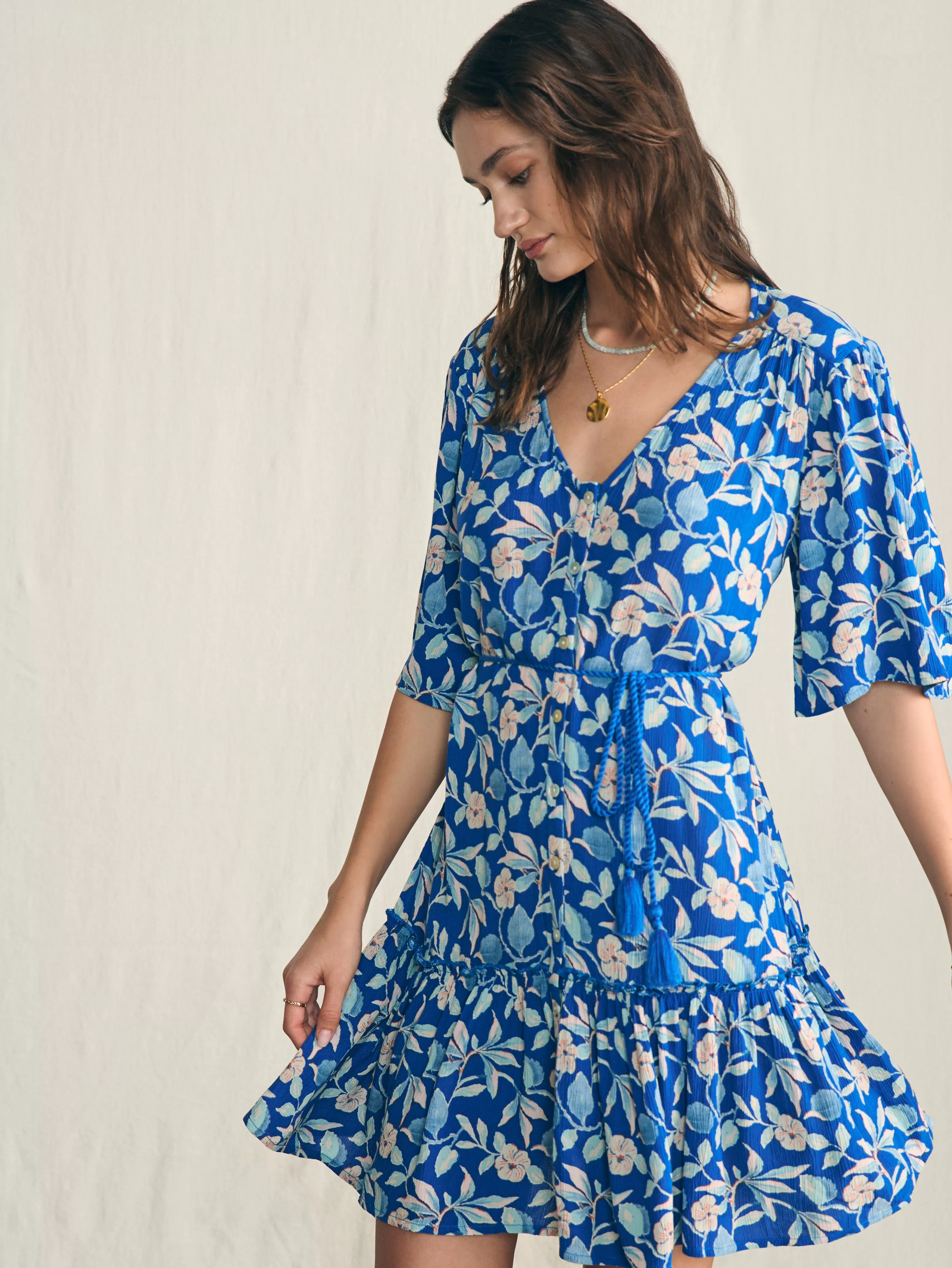 Orinda Mini Dress - | Faherty Brand Fashion