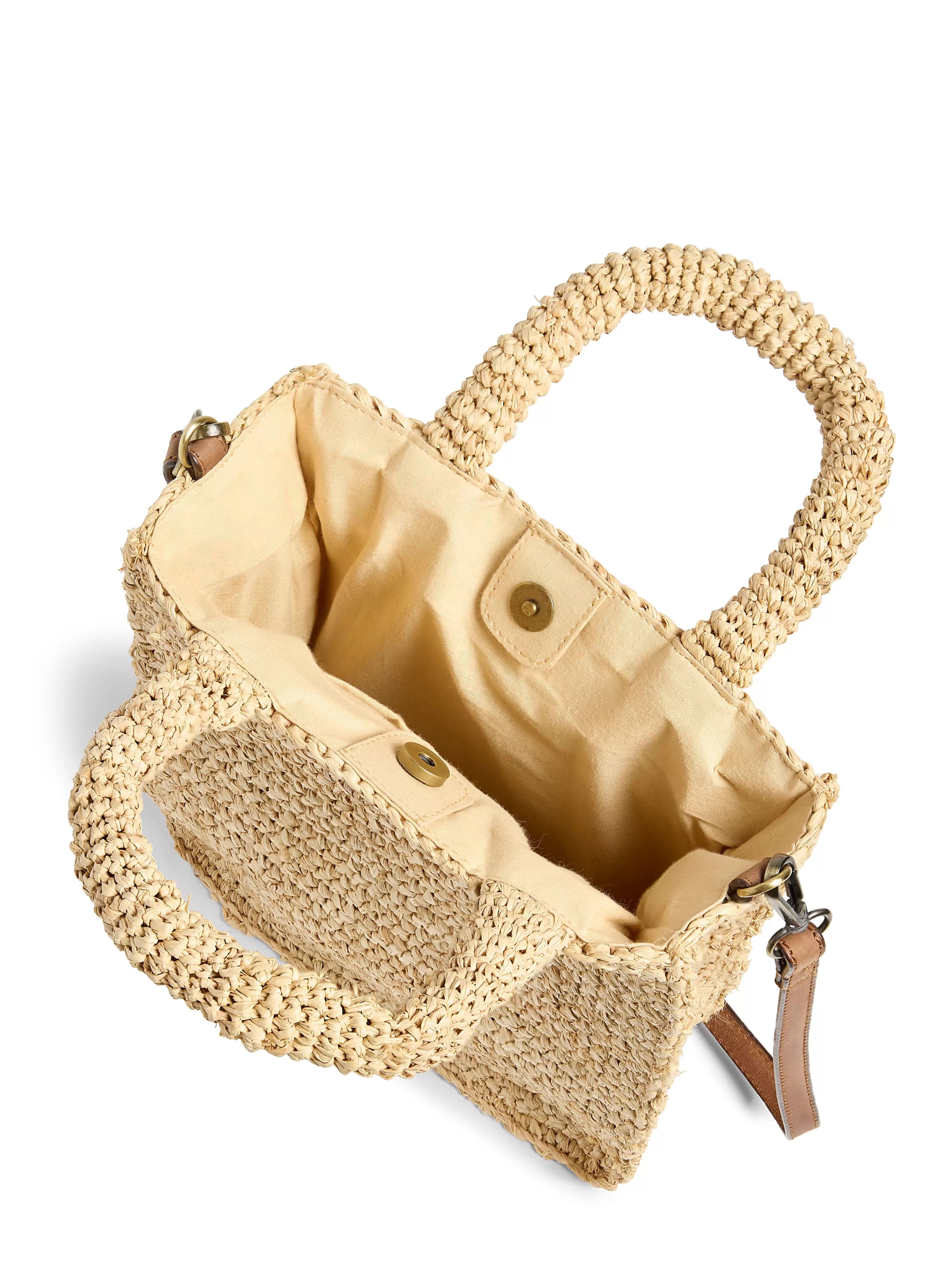 Raffia Cross Body Bag - | Faherty Brand Best