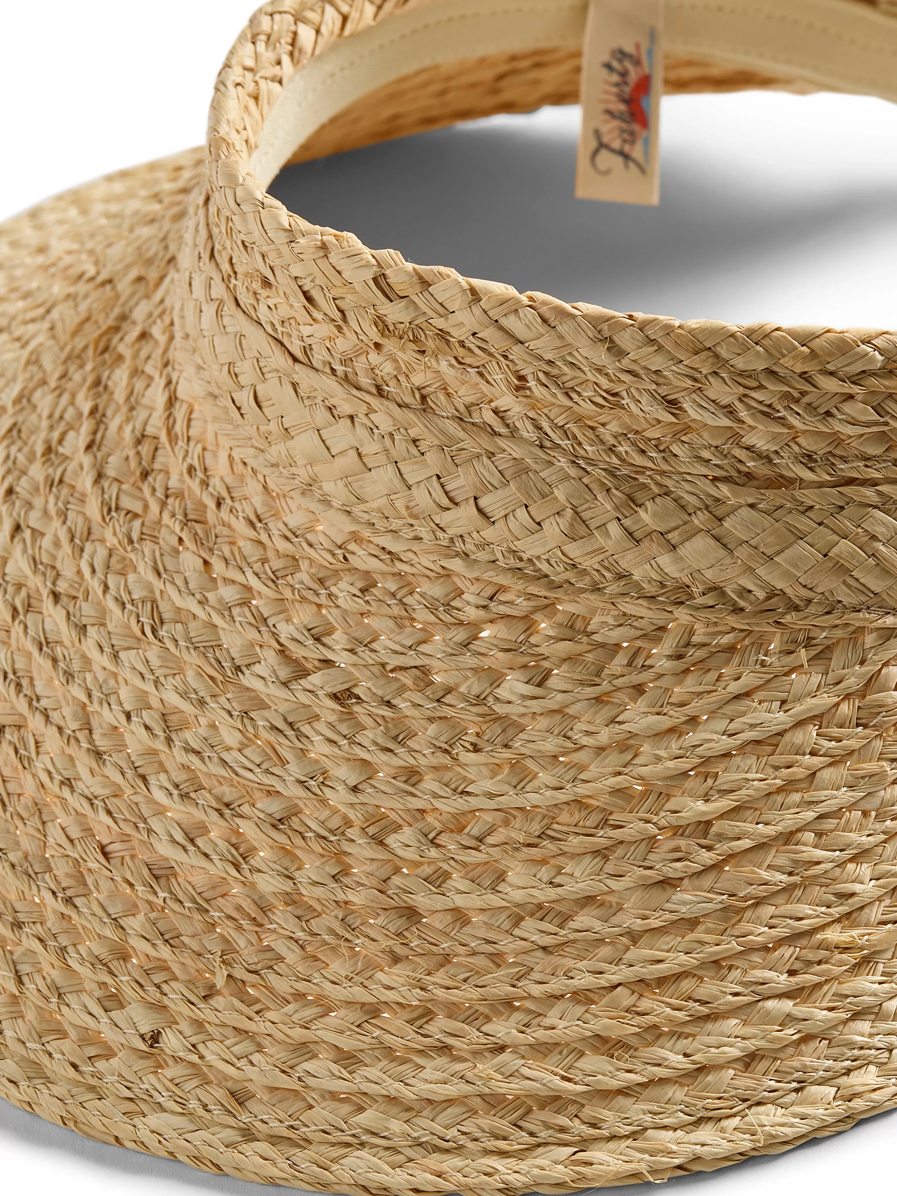 Raffia Packable Visor - | Faherty Brand New